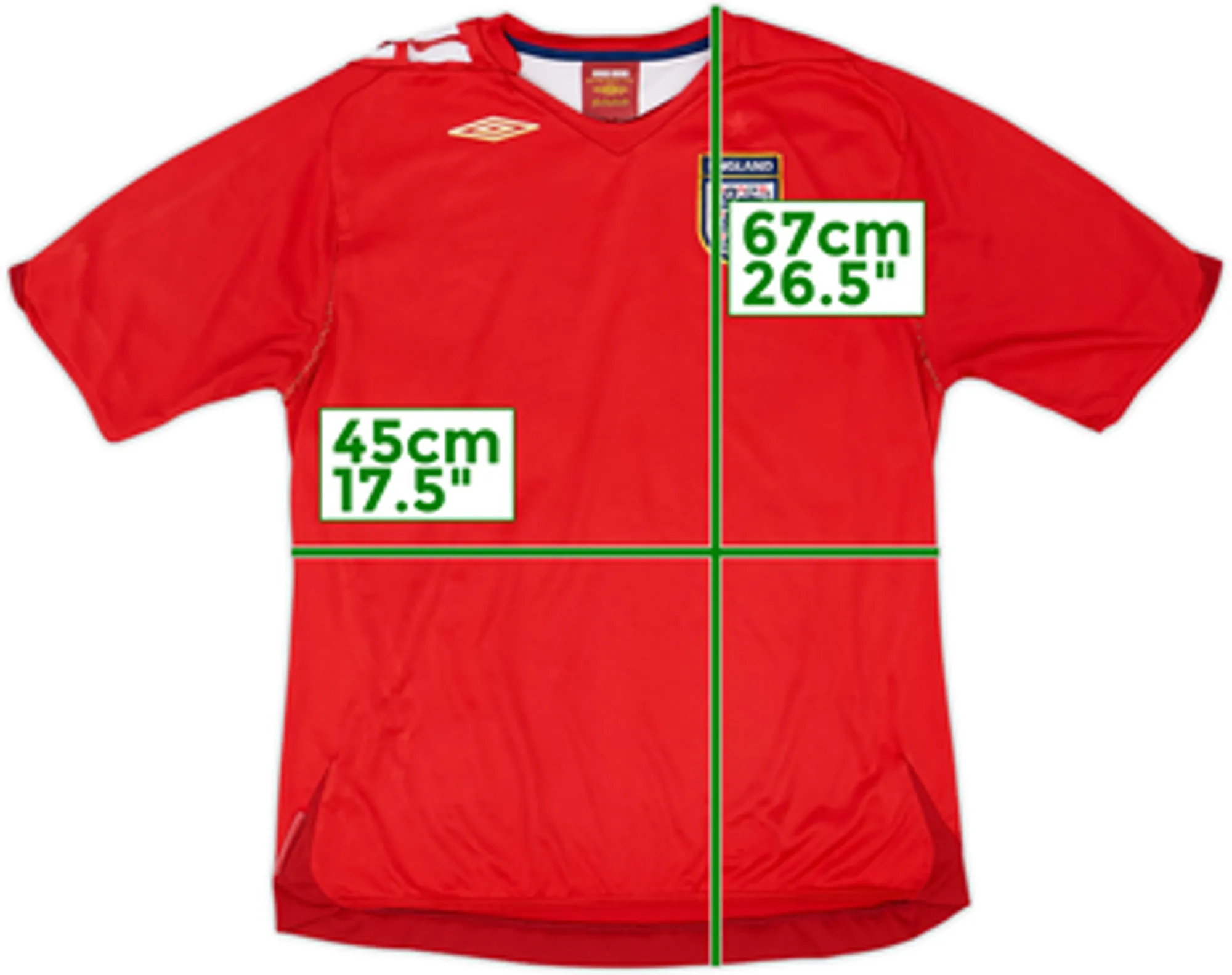 2006-08 England Away Shirt - 5/10 - (Women's L)