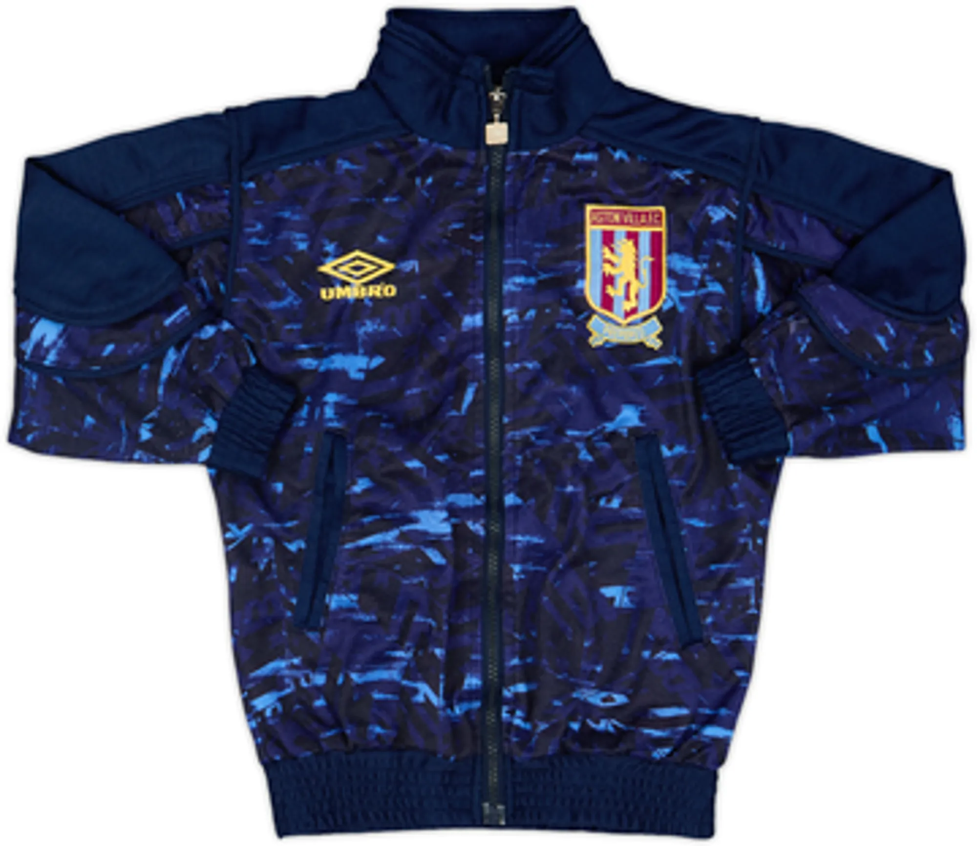 1992-93 Aston Villa Umbro Tracksuit - 8/10 - (S.Boys)