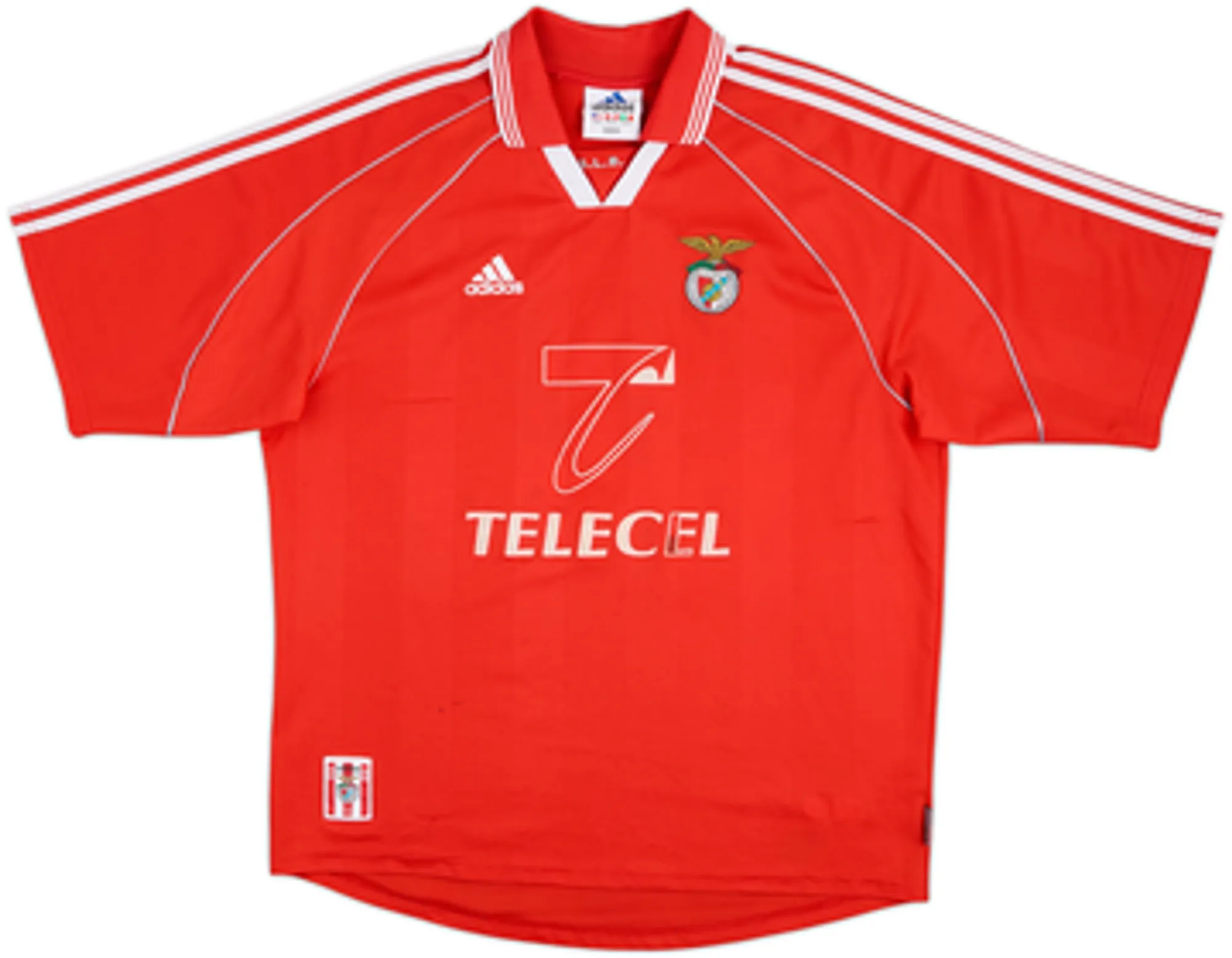 1999-00 Benfica Home Shirt Nuno Gomes #21 - 5/10 - (L)