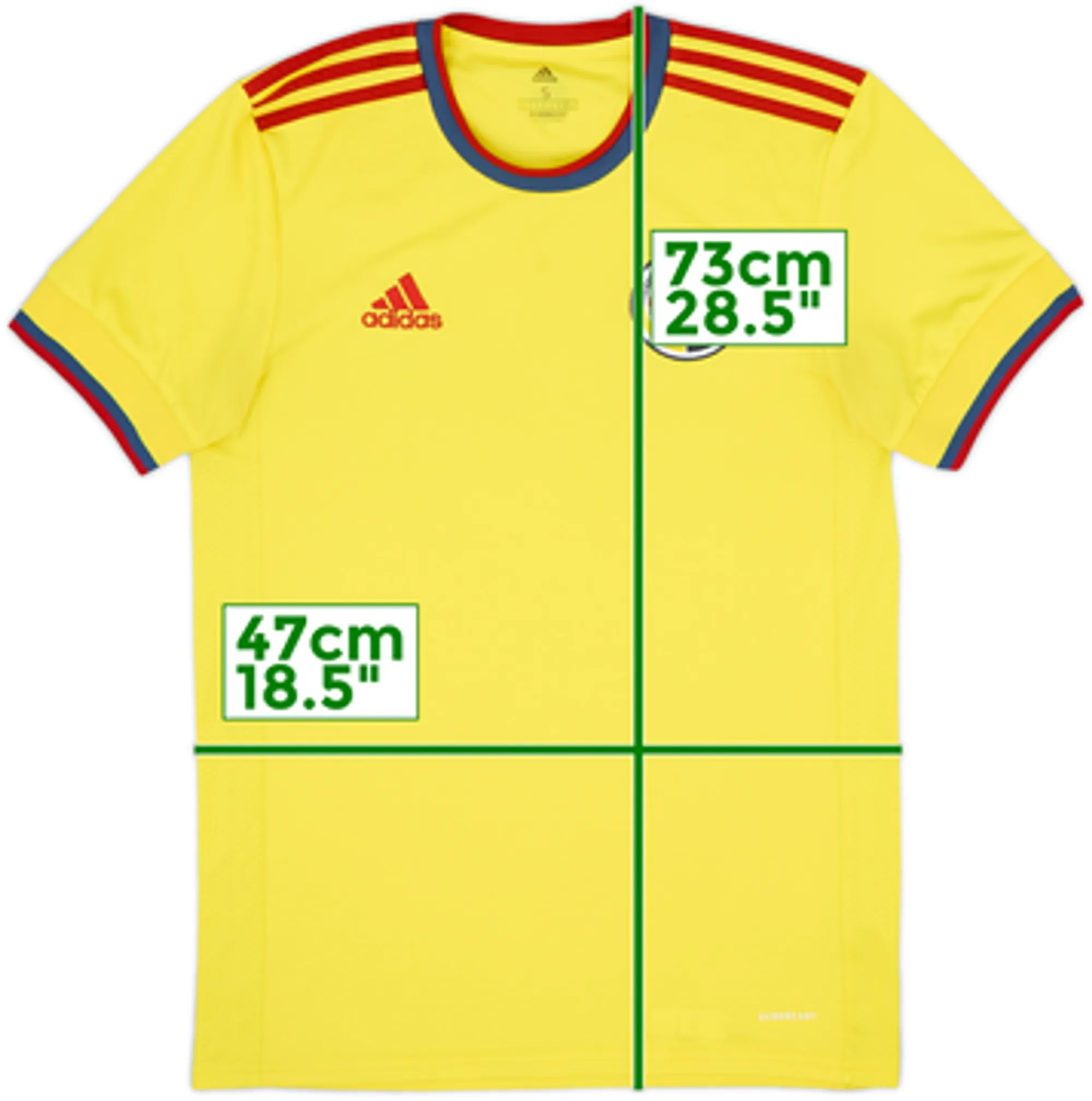 2020-22 Colombia Home Shirt - 8/10 - (XXL)