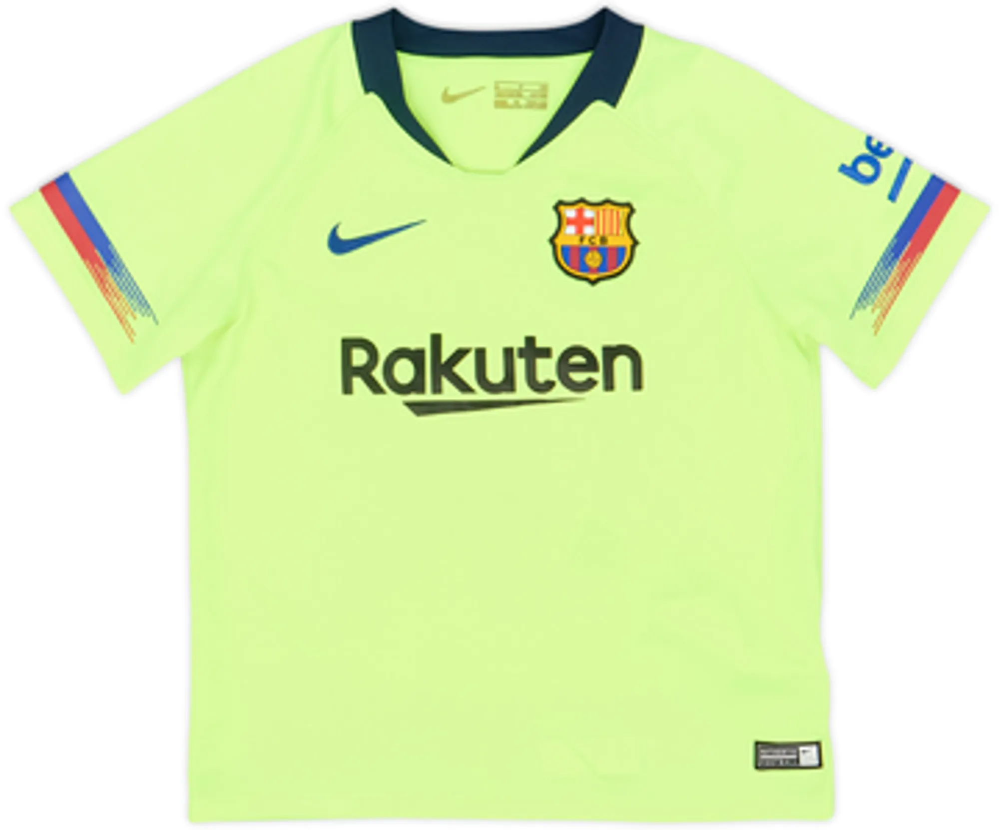2018-19 Barcelona Away Shirt & Shorts - 7/10 - (4-5 Years)