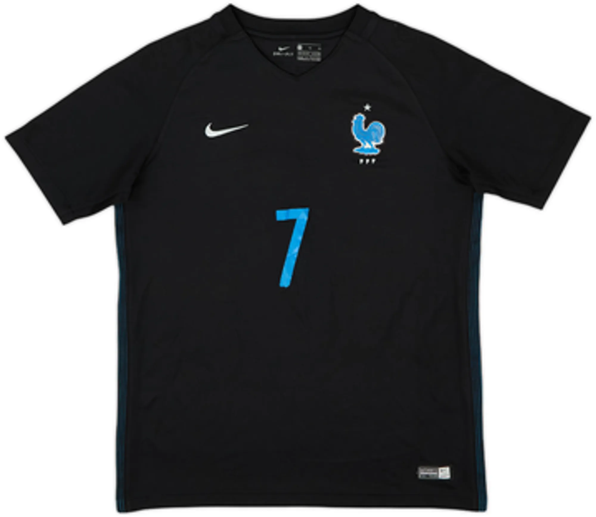 2017-18 France Third Shirt Griezmann #7 - 5/10 - (XL.Boys)