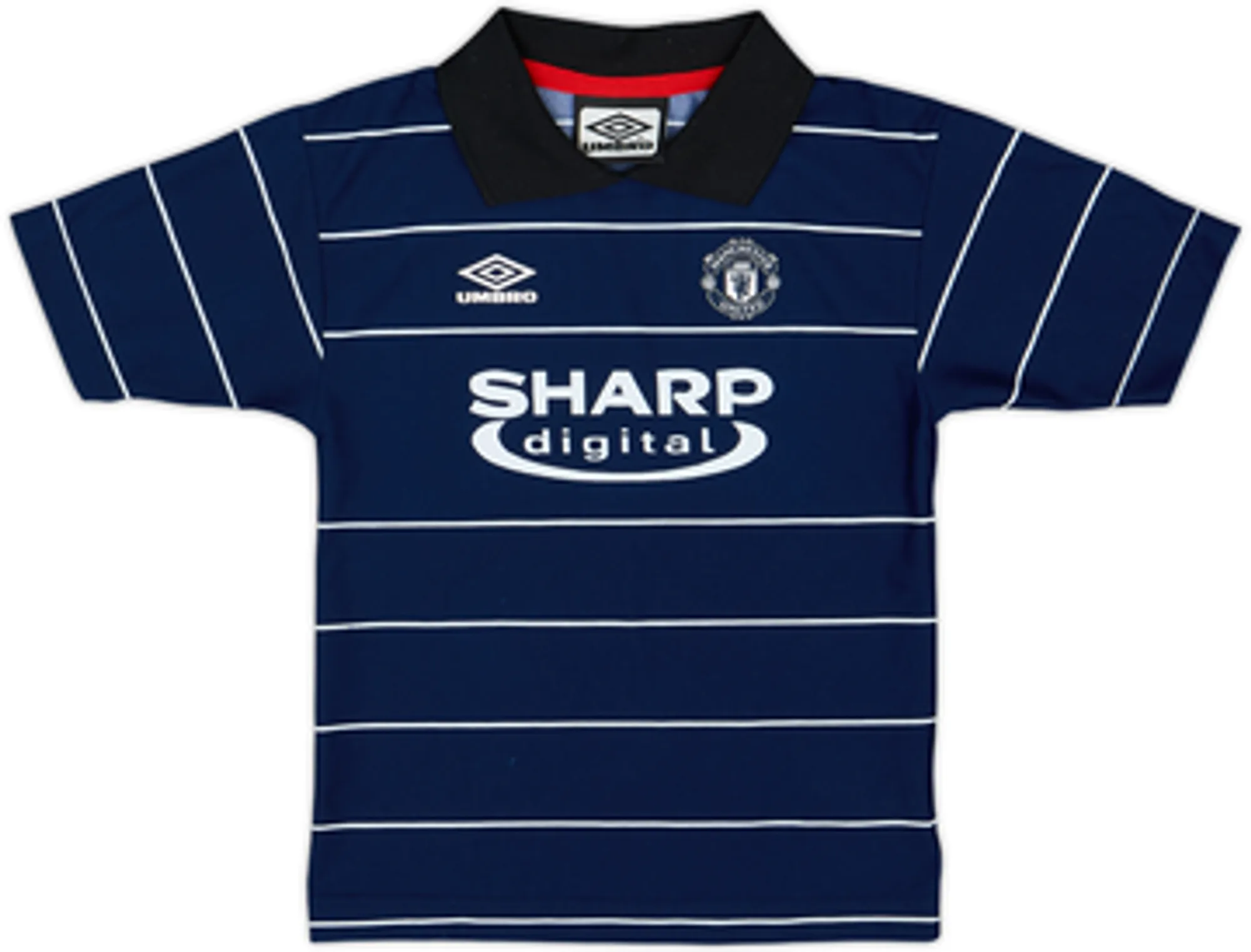 1999-00 Manchester United Away Shirt & Shorts - 9/10 - (5-6 Years)