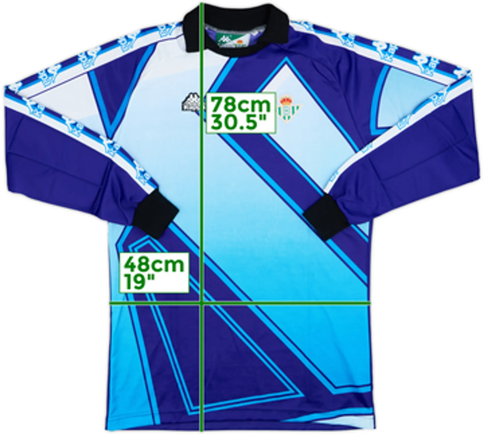 1995-97 Real Betis GK Shirt - 9/10 - (XL.Boys)