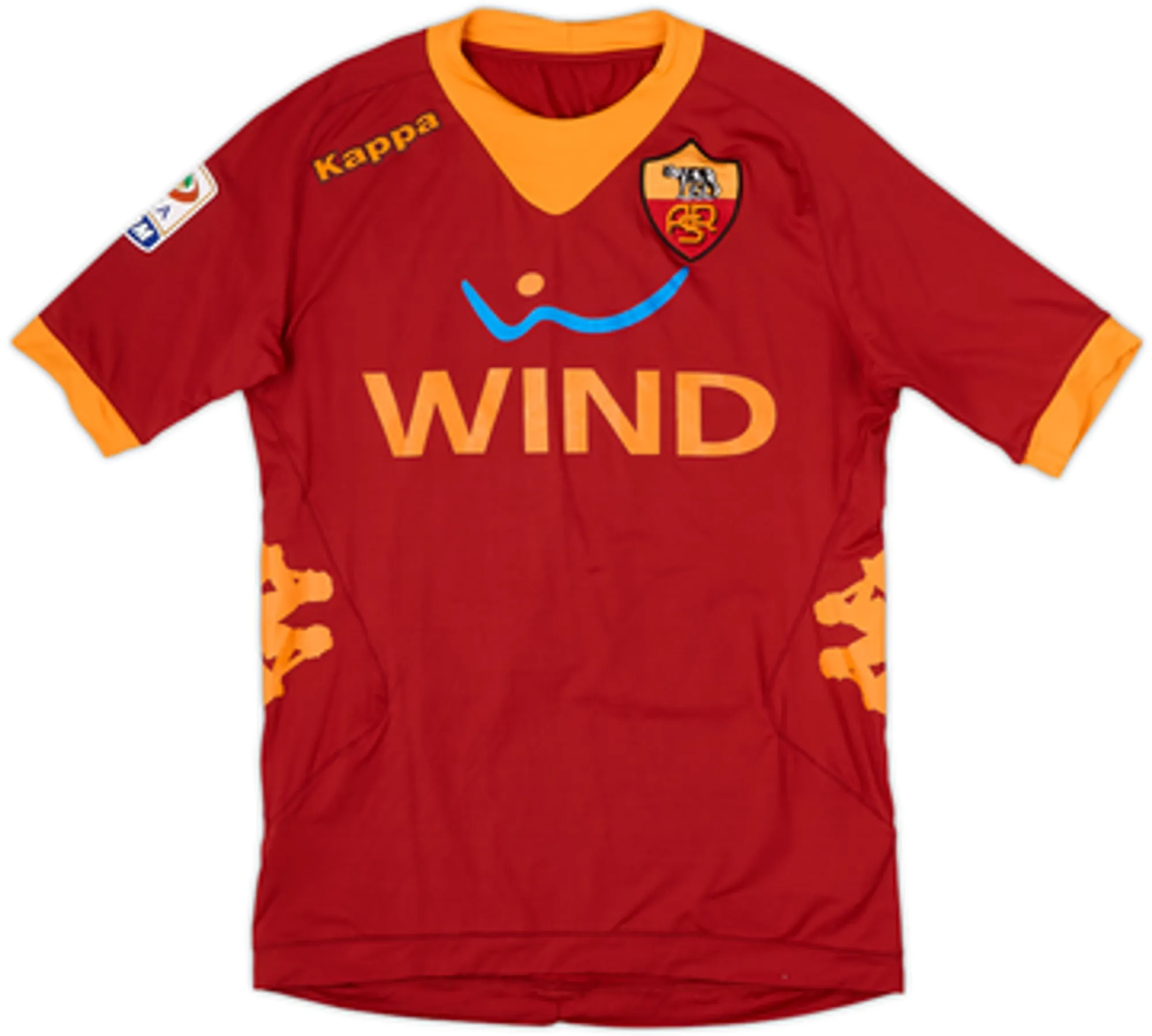 2011-12 Roma Home Shirt Totti #10 - 6/10 - (XS)