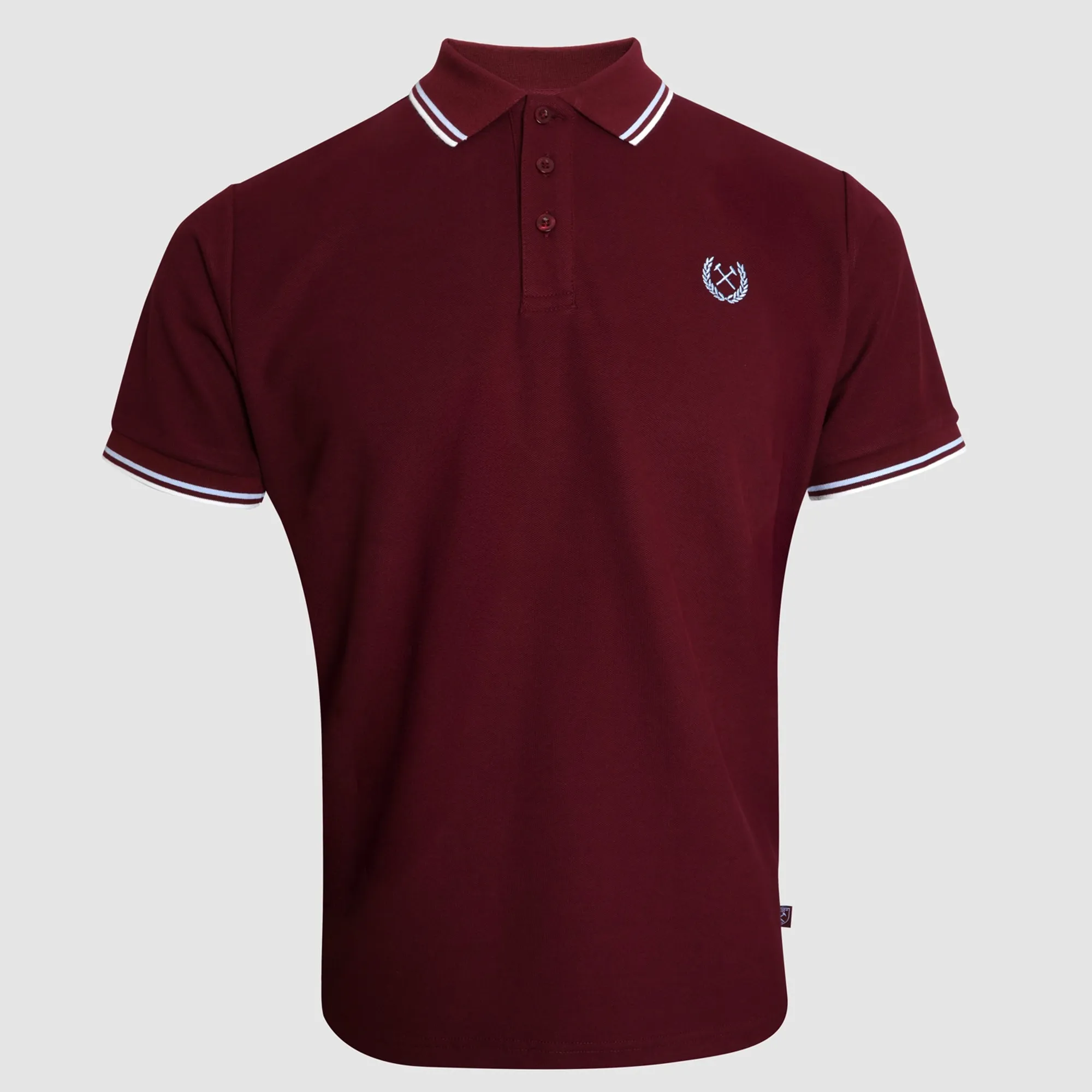 West Ham Claret Tipped Polo