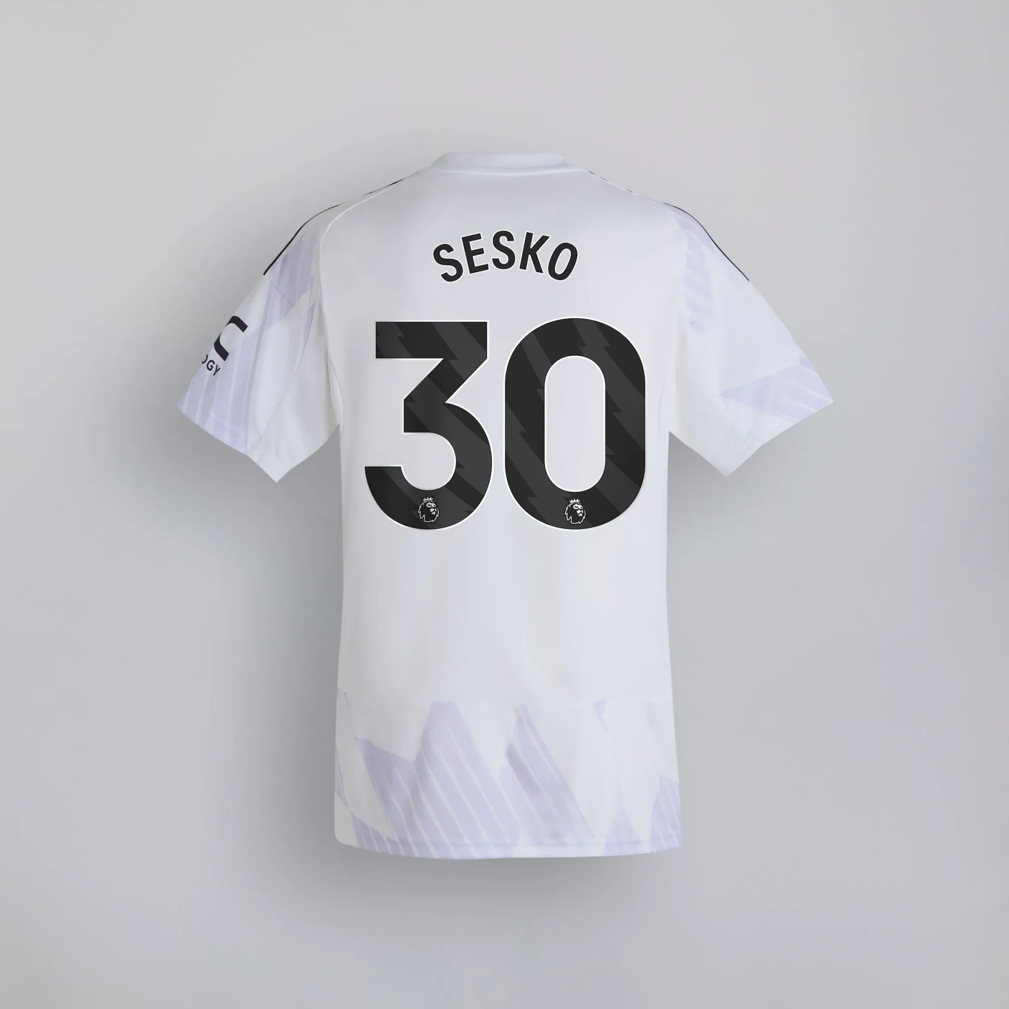 Manchester United 25/26 Away Kids Jersey with Sesko 30 EPL Printing & Badge