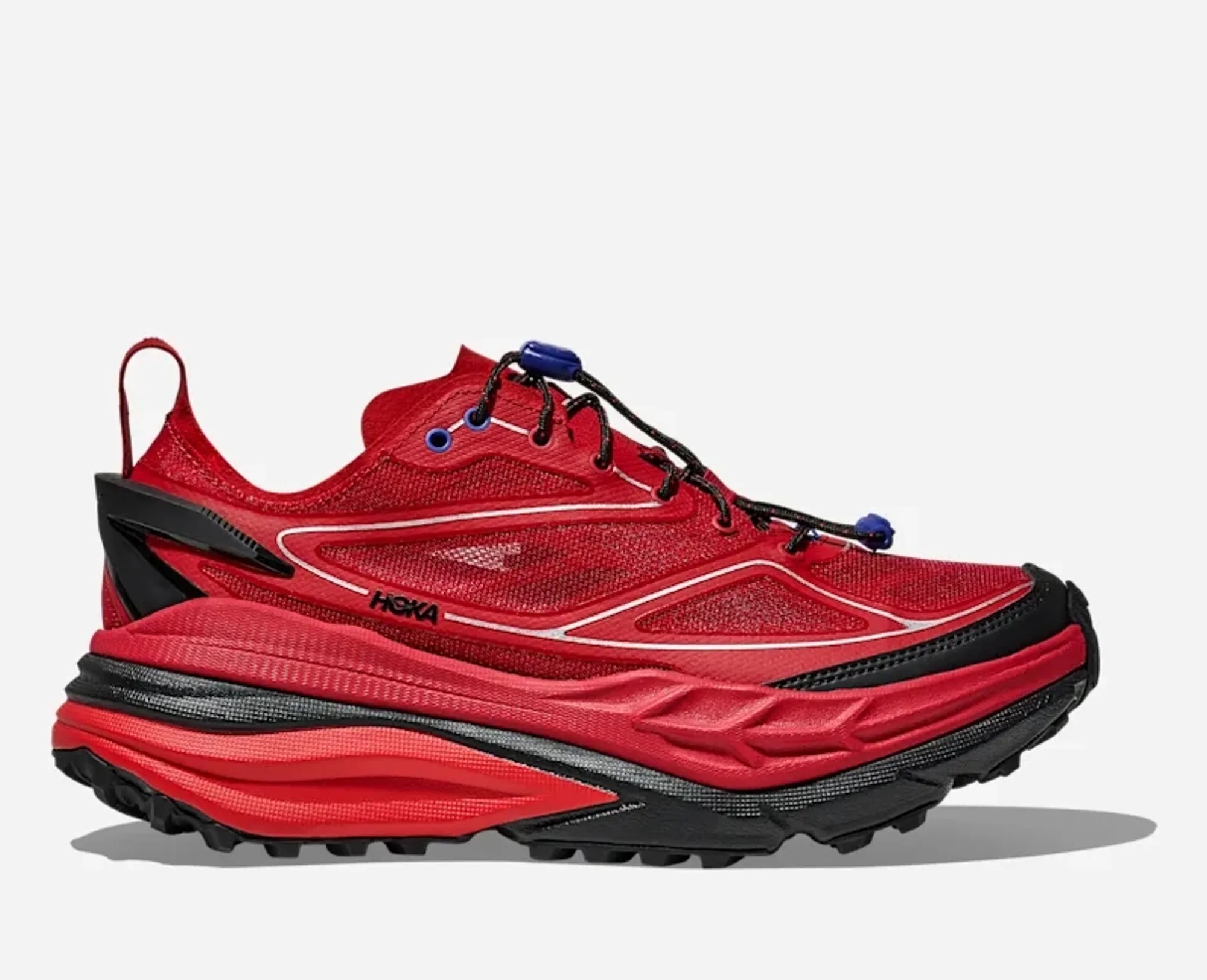 Hoka Stinson One7 Trail Shoes In Pepper/Night Sky