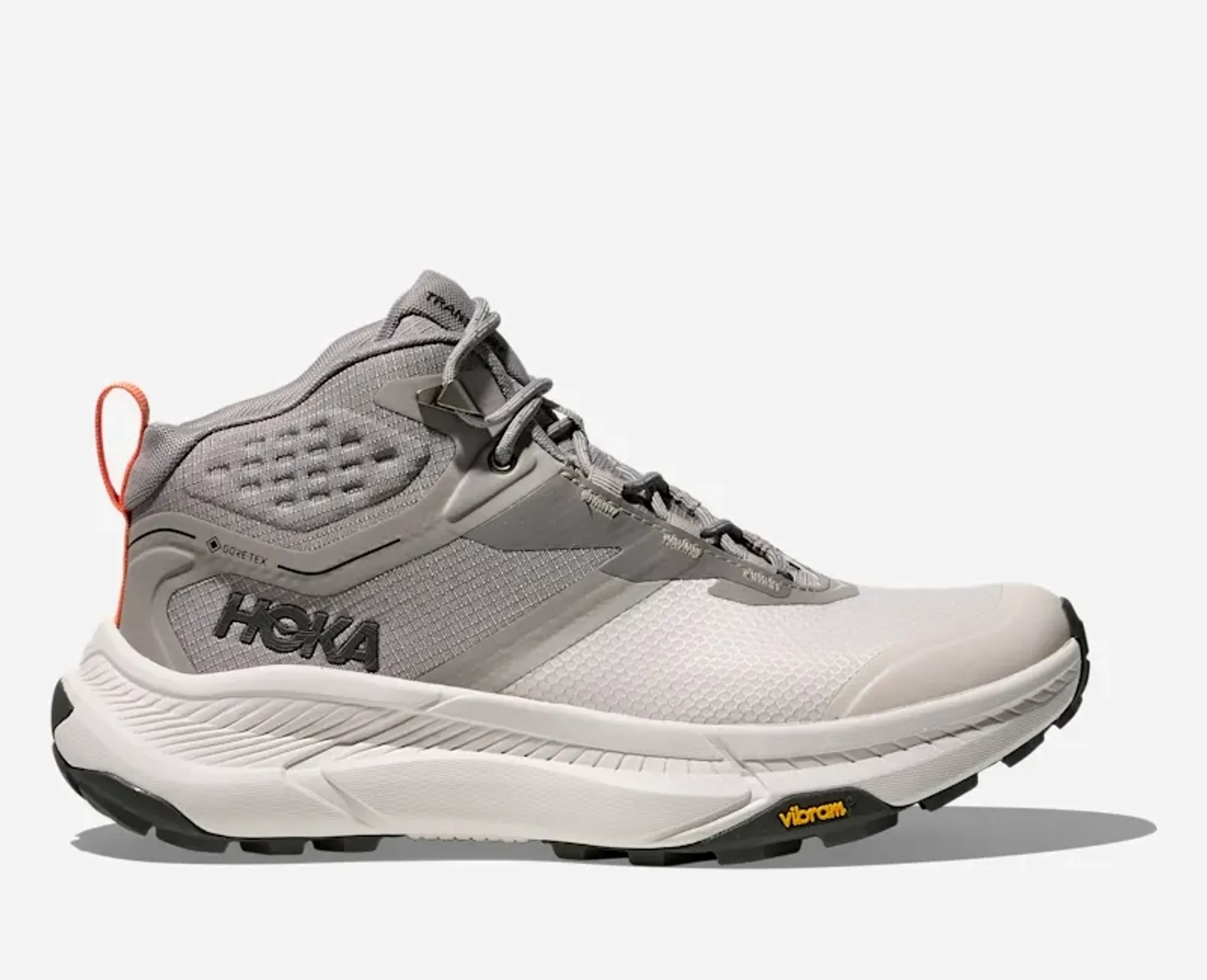 Hoka Women's Transport Hike Gore-Tex Hiking Shoes In Cement/Stucco