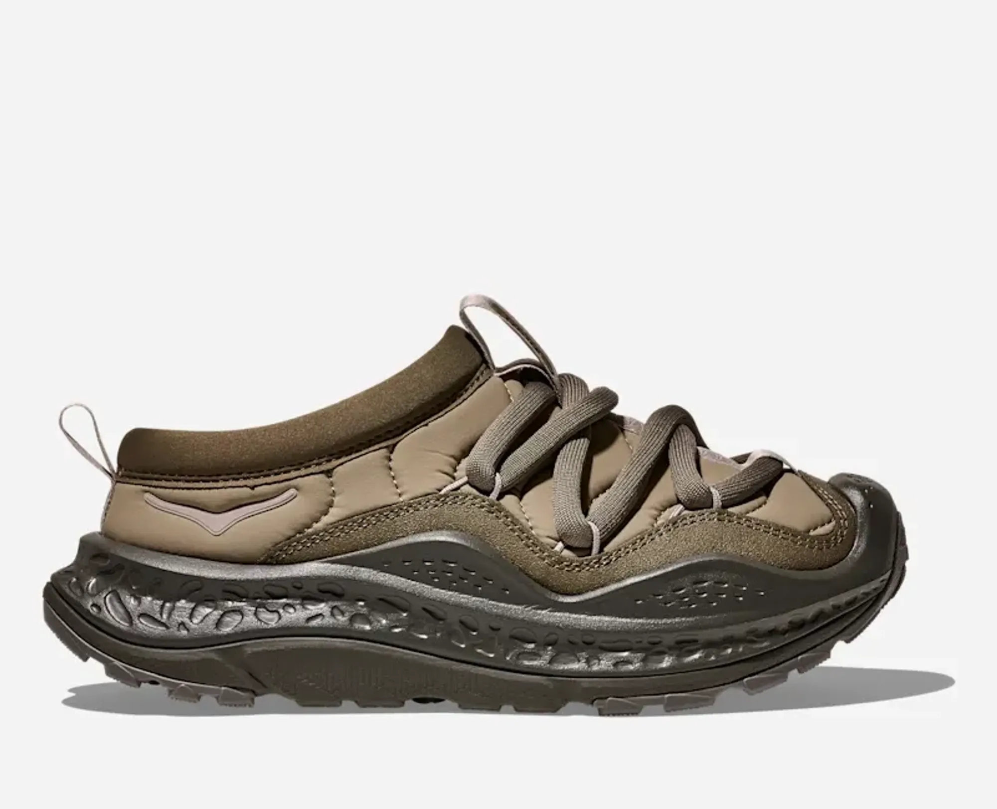 Hoka Ora Primo Lifestyle Shoes In Light Roast/Asphalt Grey
