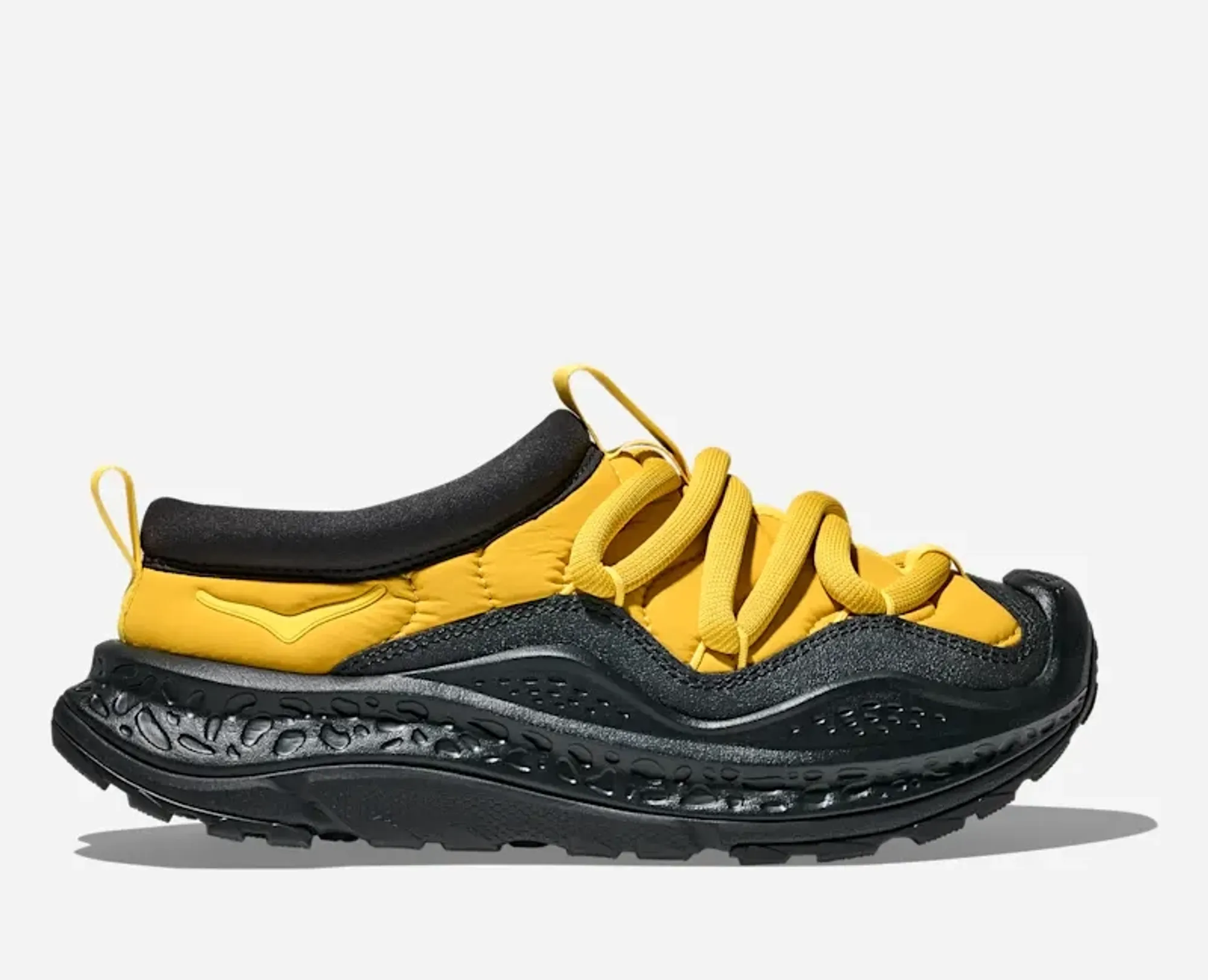Hoka Ora Primo Lifestyle Shoes In Yellow Gold/Black