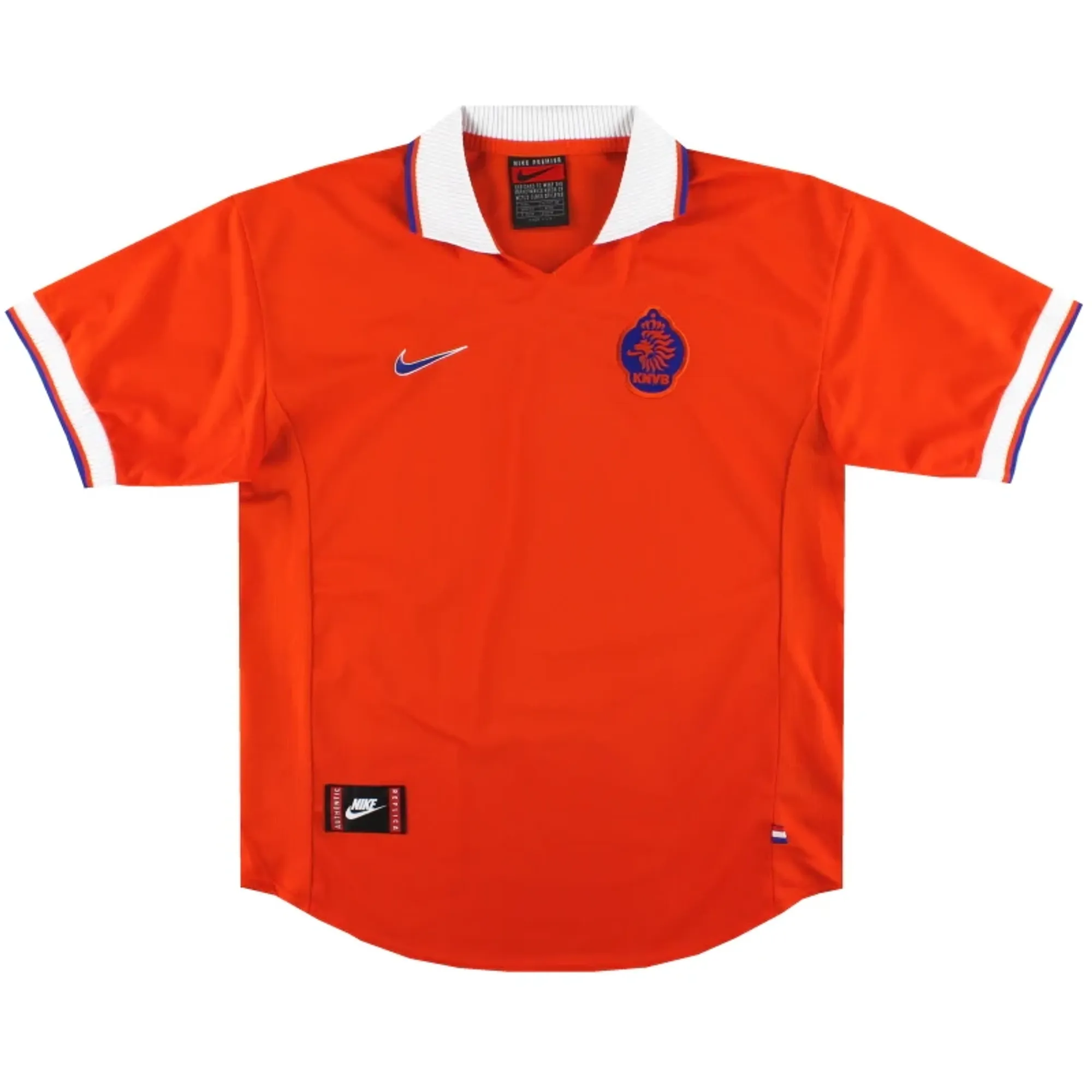1997-98 Holland Nike Home Shirt L - Holland / Excellent 
