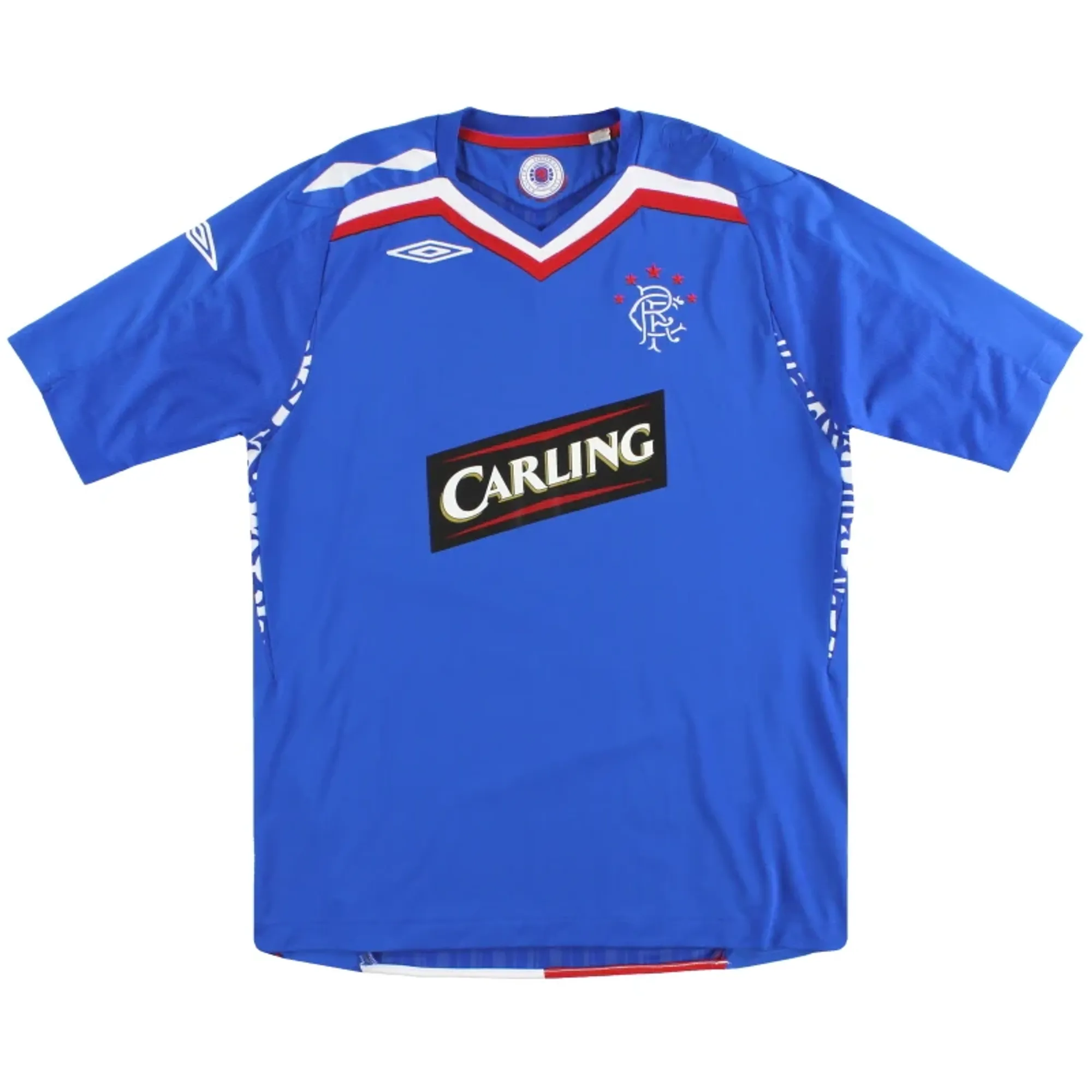2007-08 Rangers Umbro Home Shirt M - Rangers / Excellent 