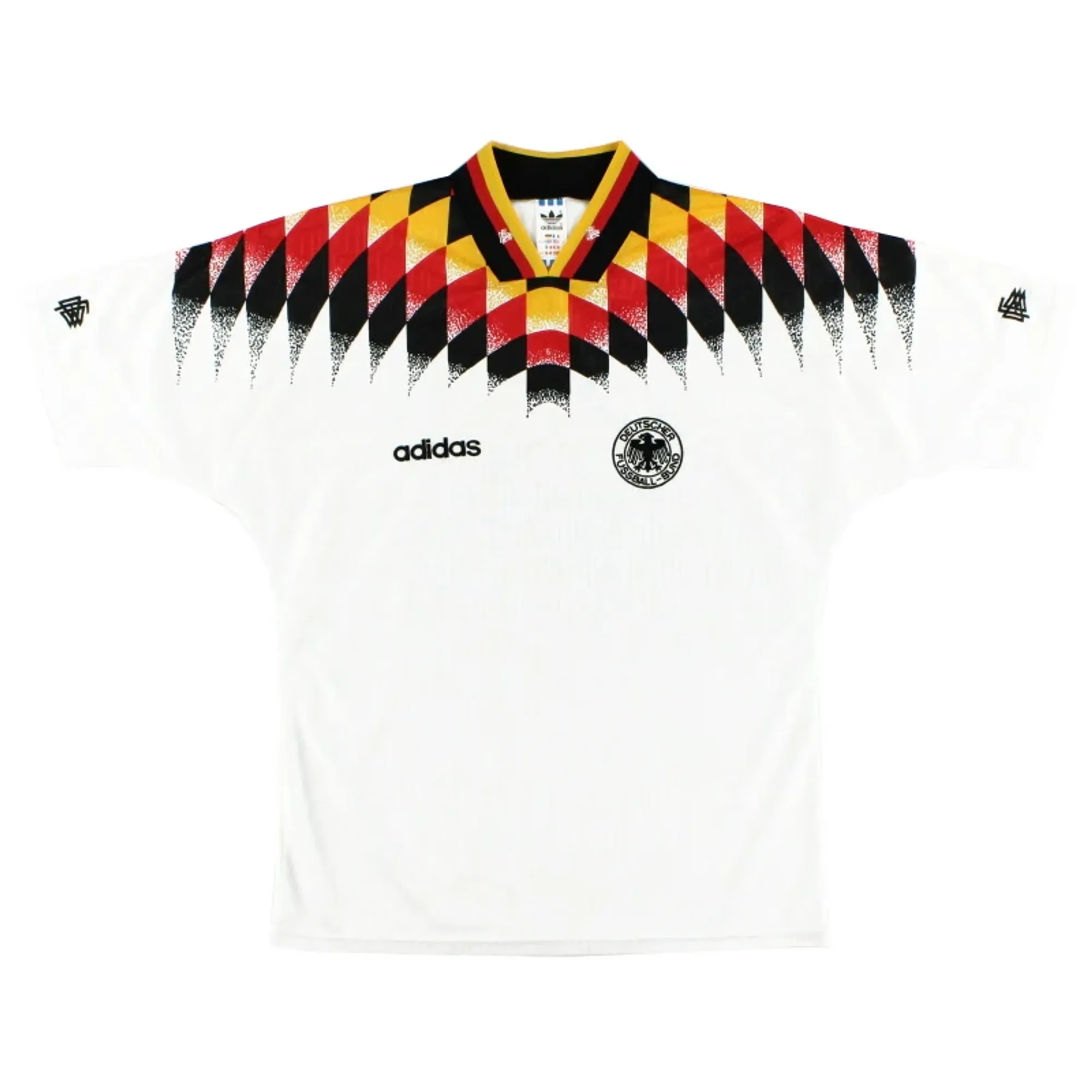1994-96 Germany adidas Home Shirt M - Germany / Excellent 