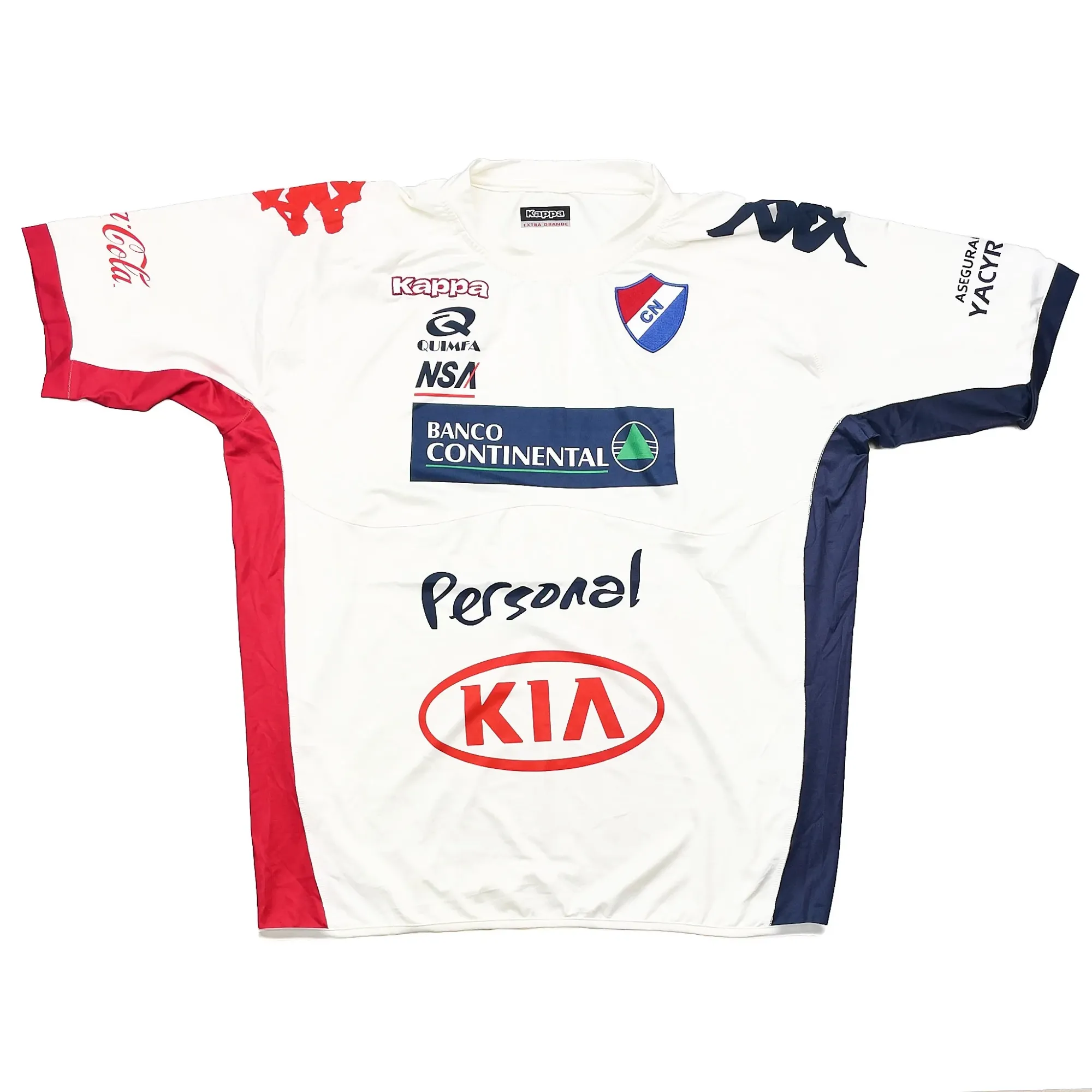 2011 Club Nacional Home Shirt (XL) Kappa | Cult Kits