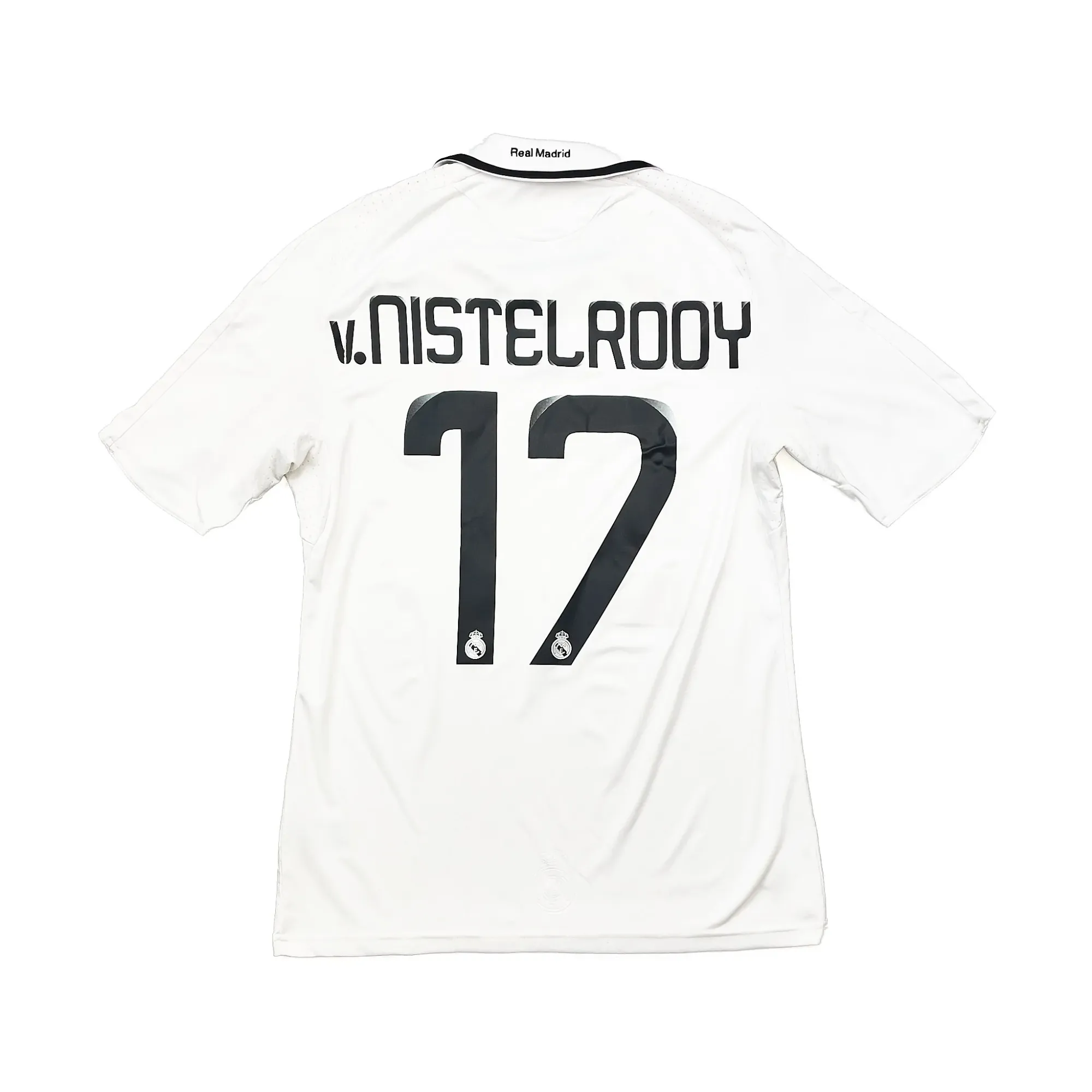 2008/09 Real Madrid V.Nistelrooy #17 Home Shirt (S) Adidas | Cult Kits