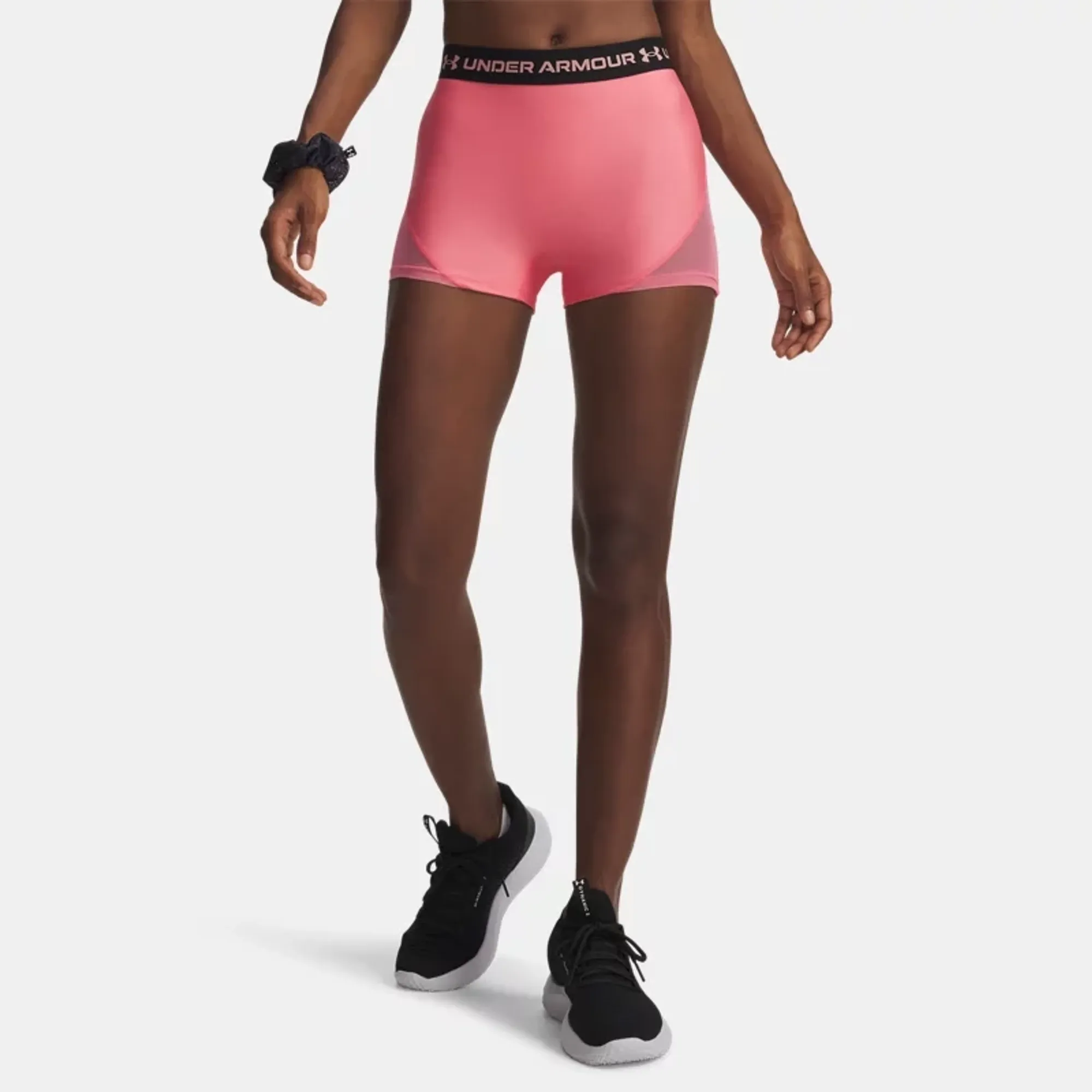 HeatGear® Mesh Shorty Women's Shorts Bittersweet Pink / Posh Pink XS