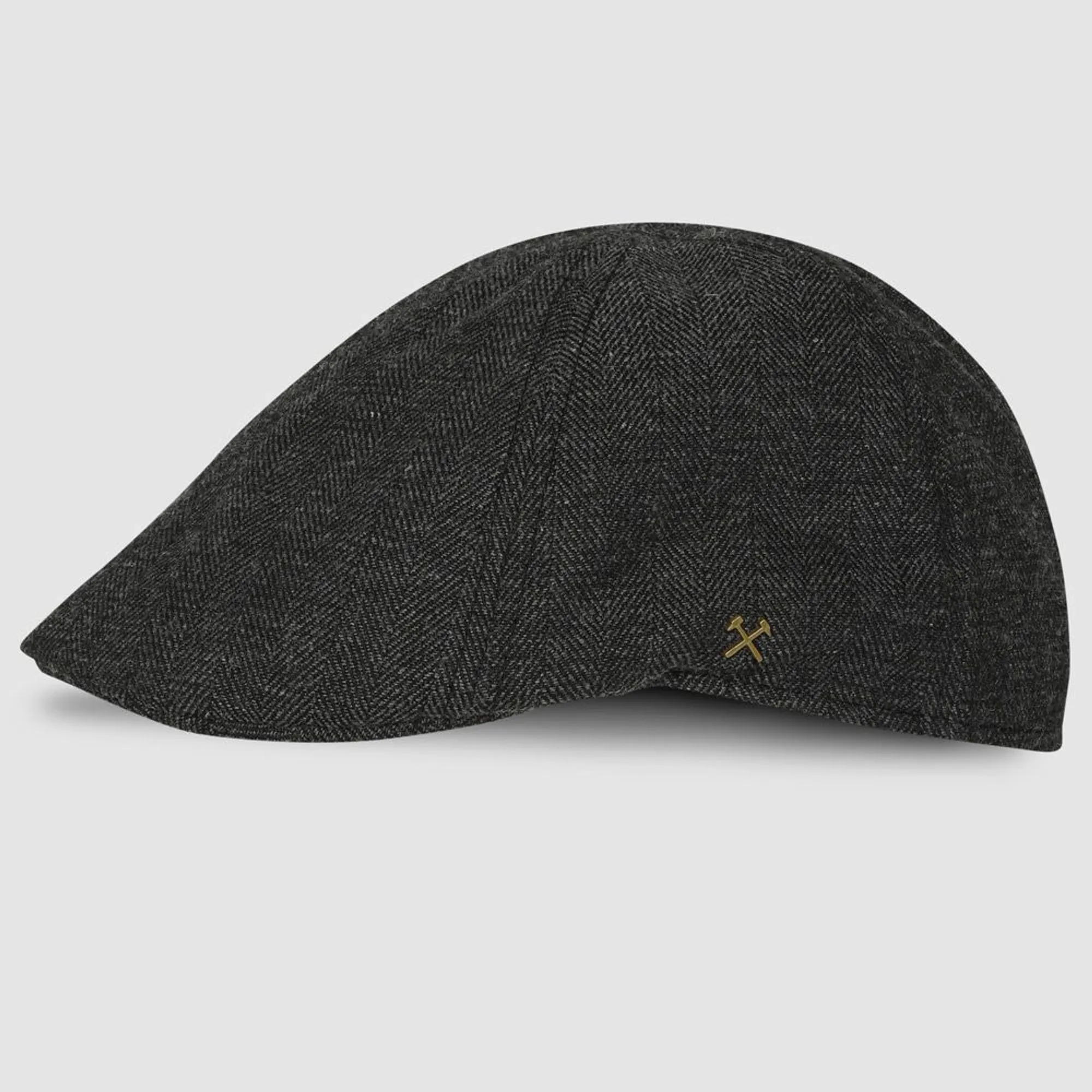 West Ham Herringbone Gatsby Cap