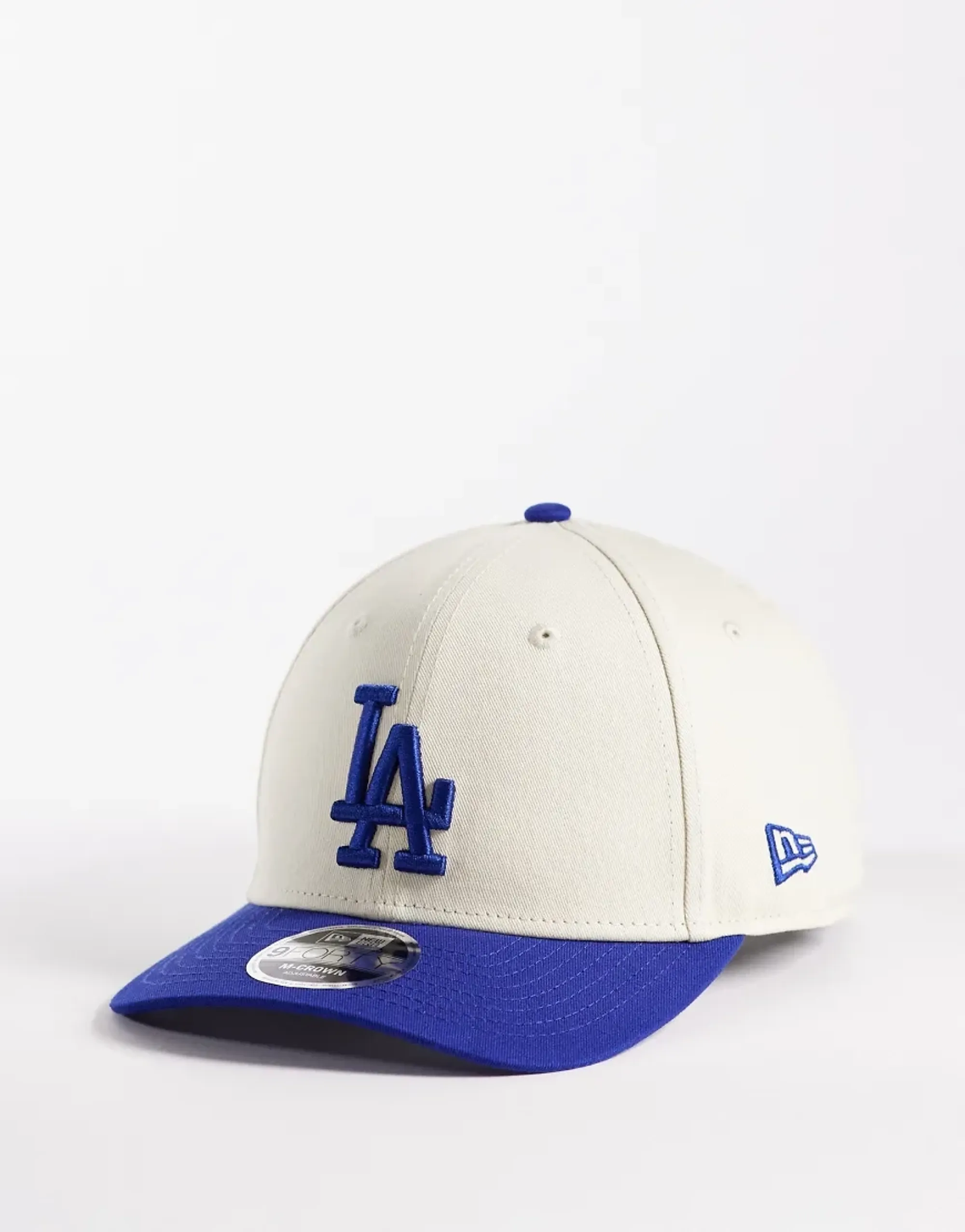 New Era Cap New Era La Dodgers 9Forty M Crown Cap In Cream/Blue-Multi