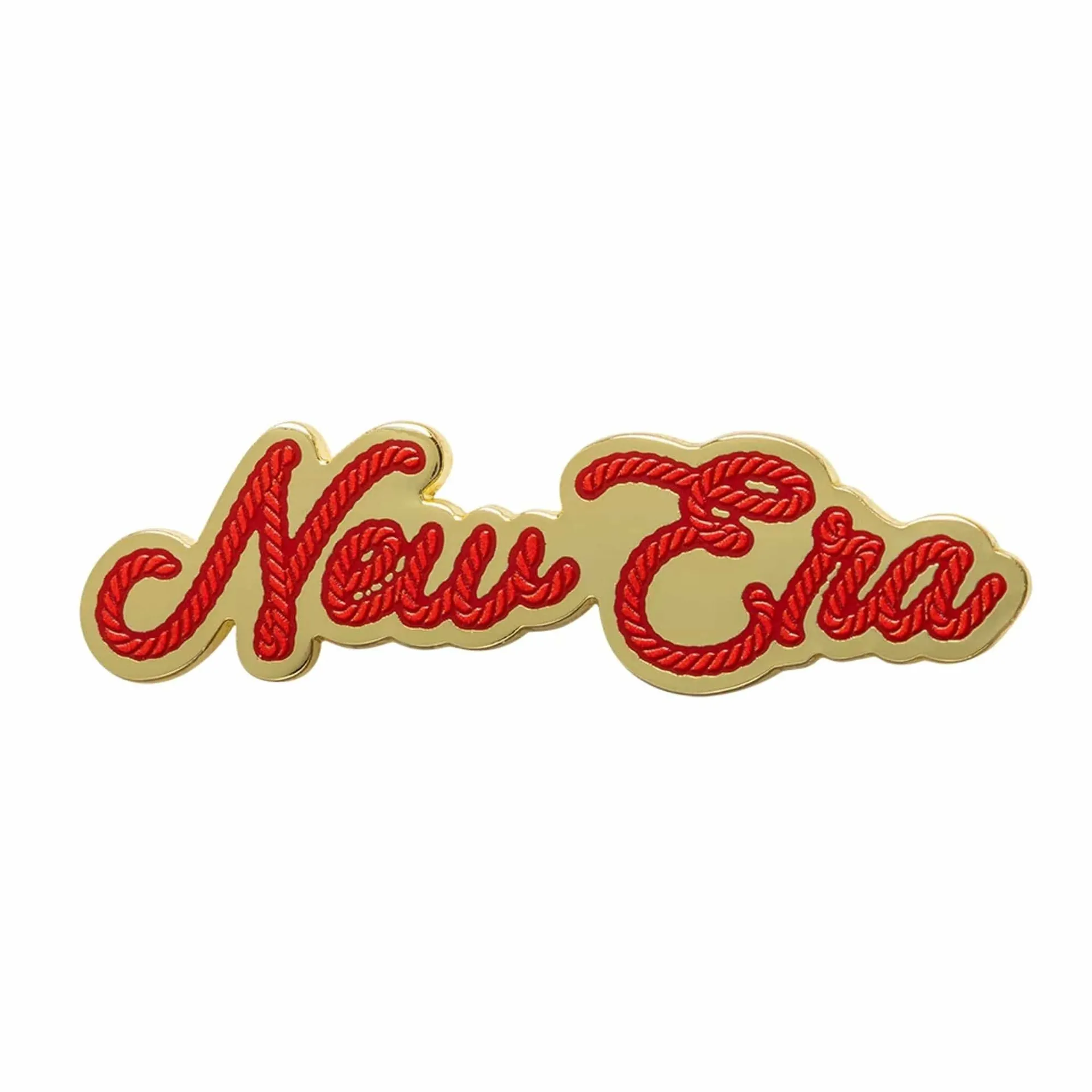 New Era Lunar New Year Fan Red Pin Badge adult unisex