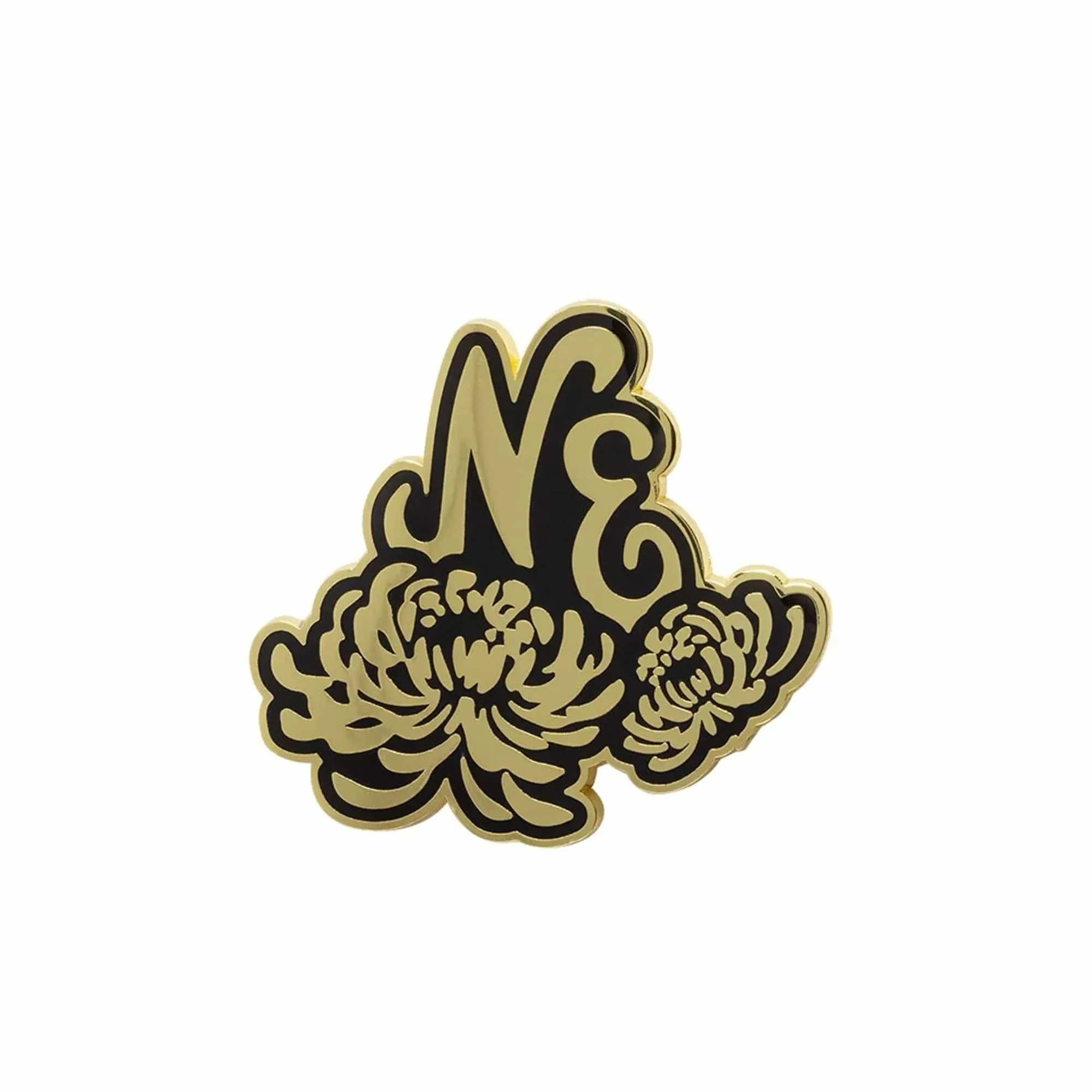 New Era Lunar New Year Floral Gold Pin Badge adult unisex