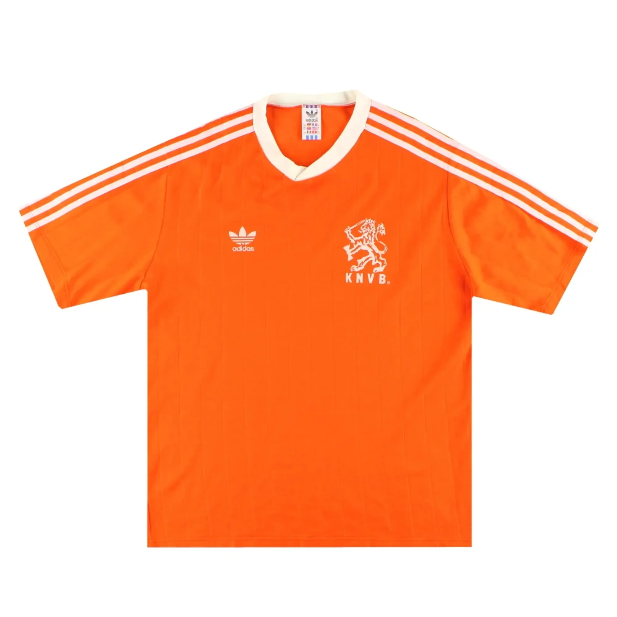 1985-88 Holland adidas Home Shirt XL - Holland / Excellent 