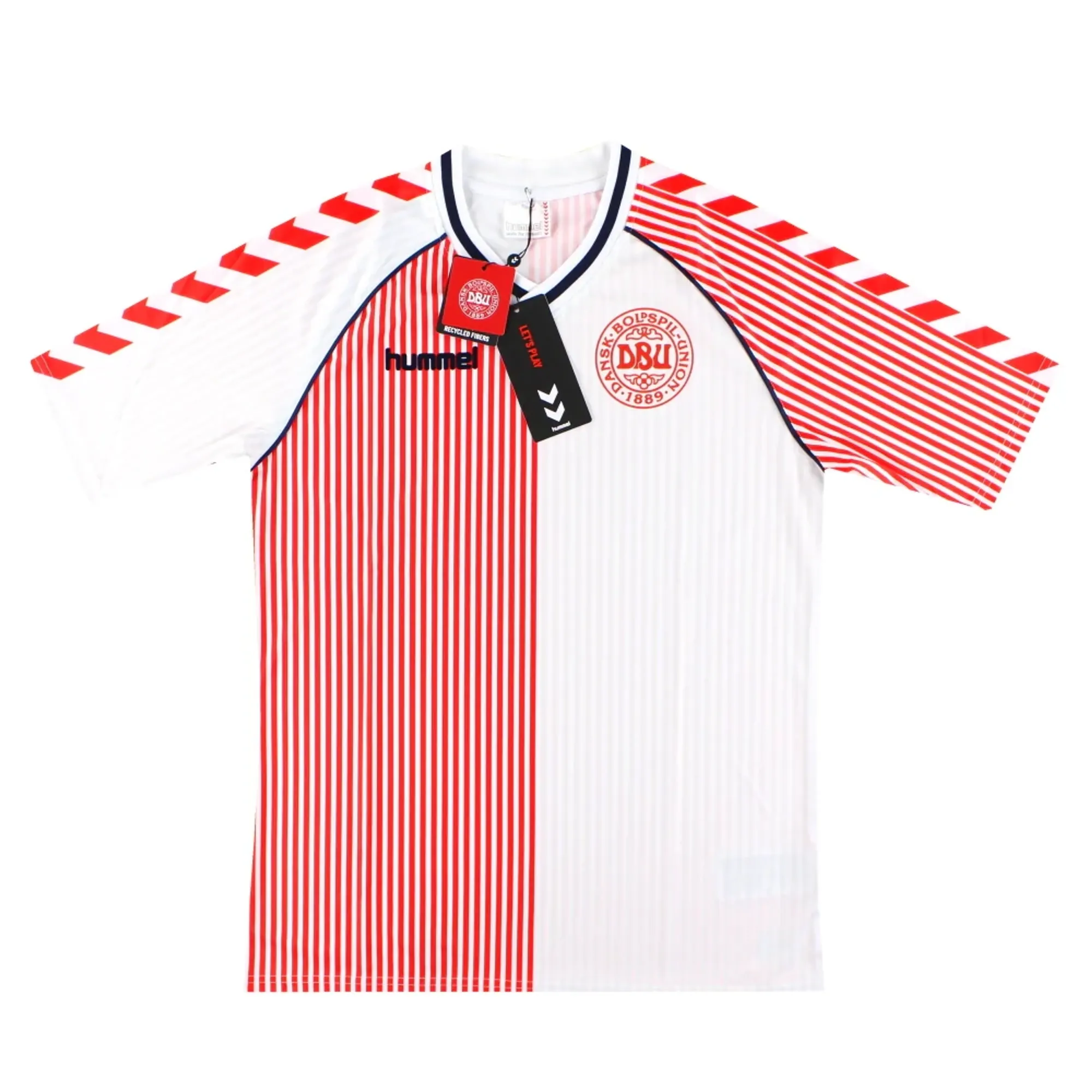 1986 Denmark Hummel 'DBU 86' Reissue Away Shirt *BNIB* - Denmark / w/tags 