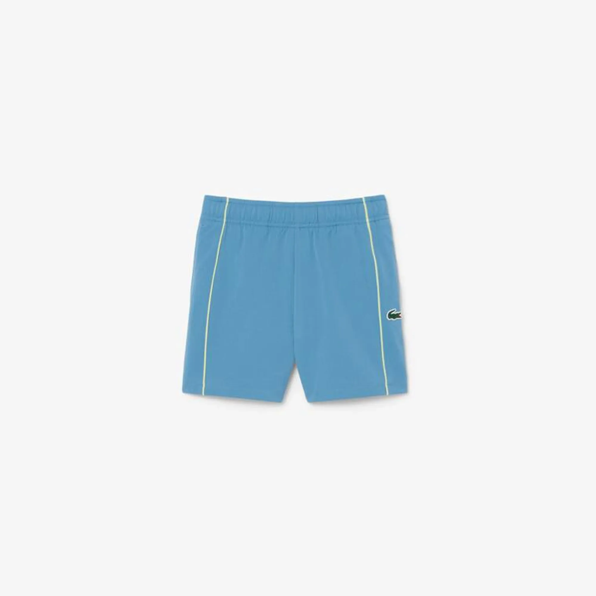 Lacoste Diamond Taffeta Shorts - Sky Blue