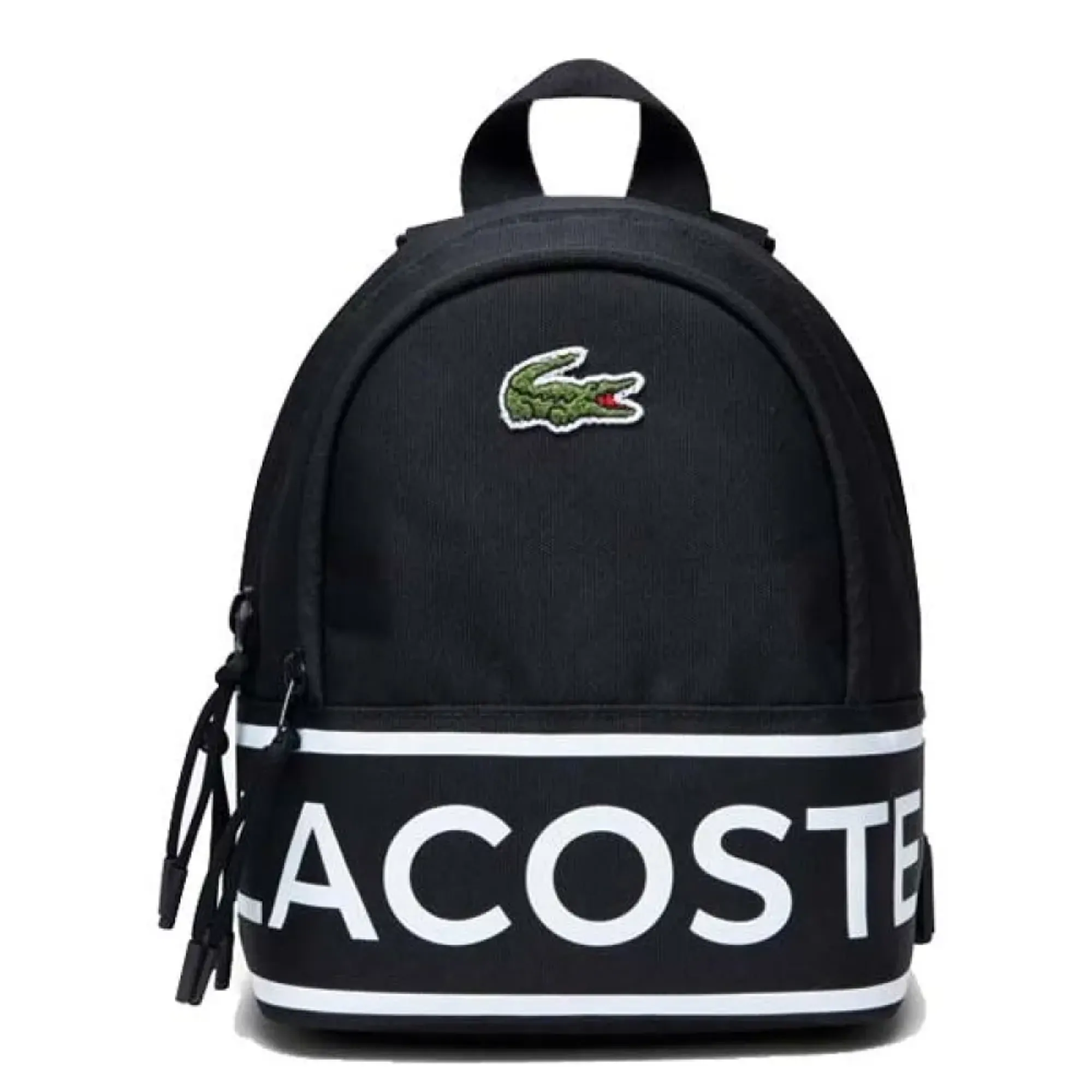 Unisex Lacoste Printed Backpack - Black