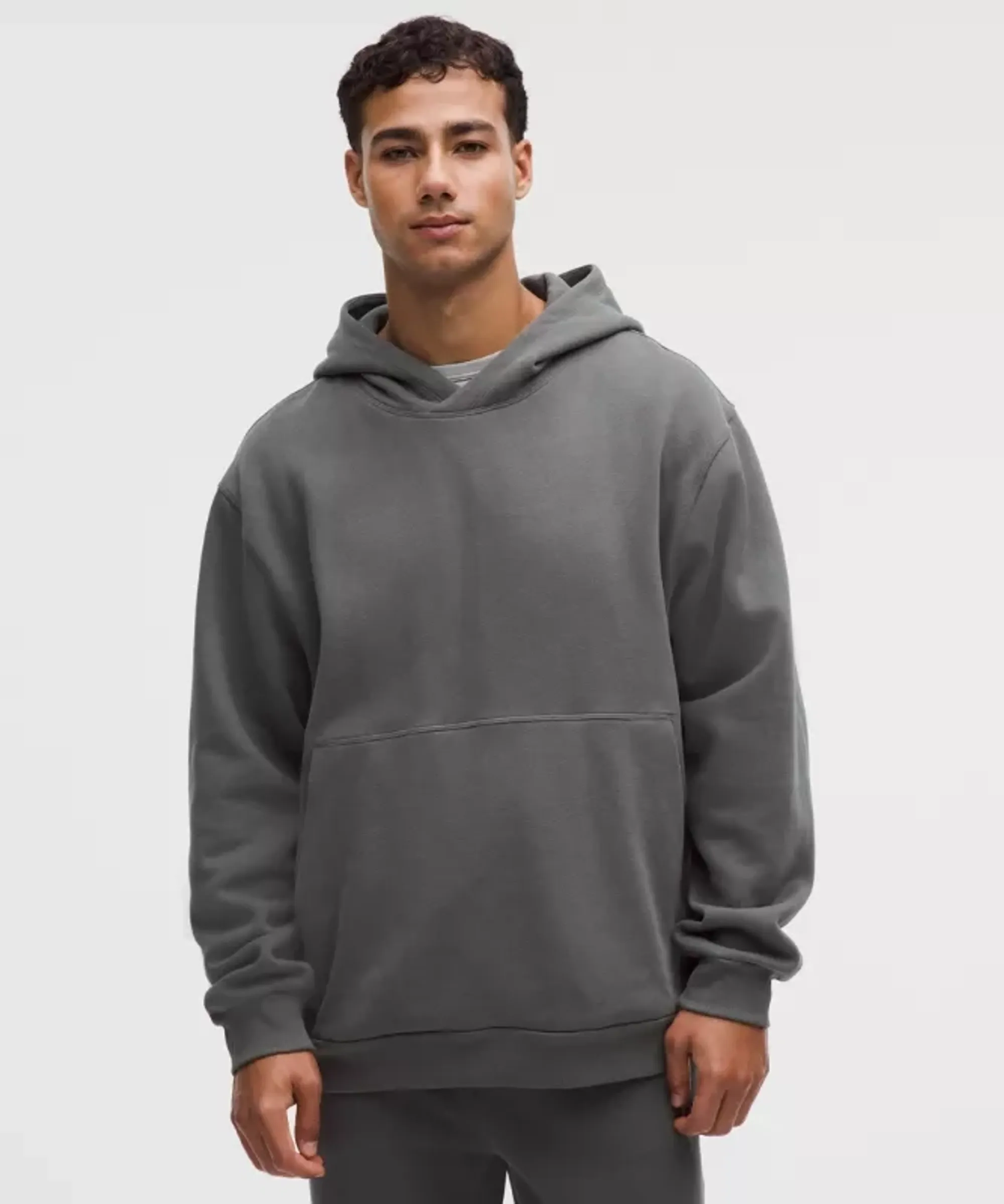 lululemon – Men's Steady State Pullover Hoodie – Color Grey – Size Large