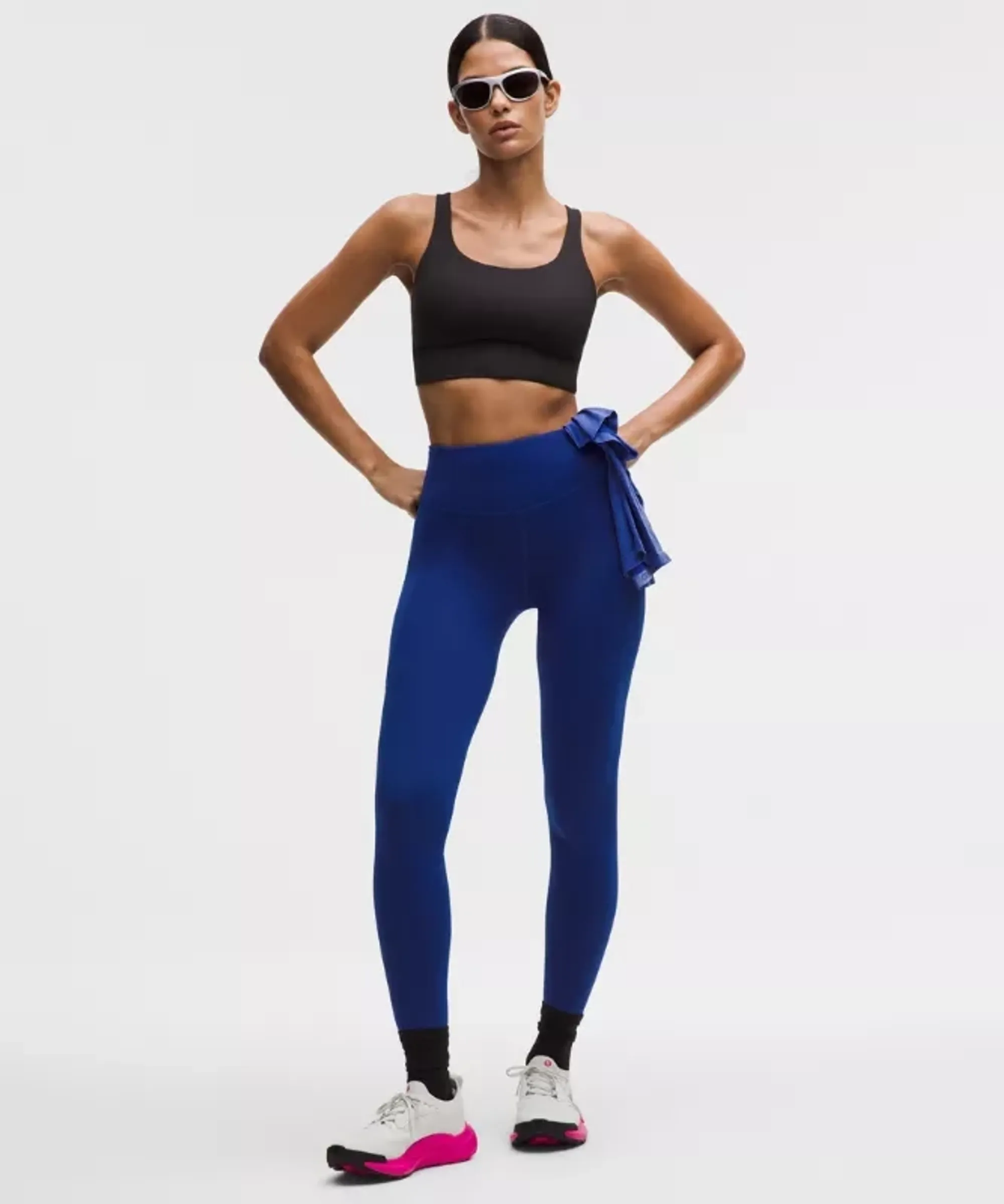 lululemon – Women's Fast and Free High-Rise Thermal Tight Leggings 5 Pocket – 28" – Color Blue – Size 0