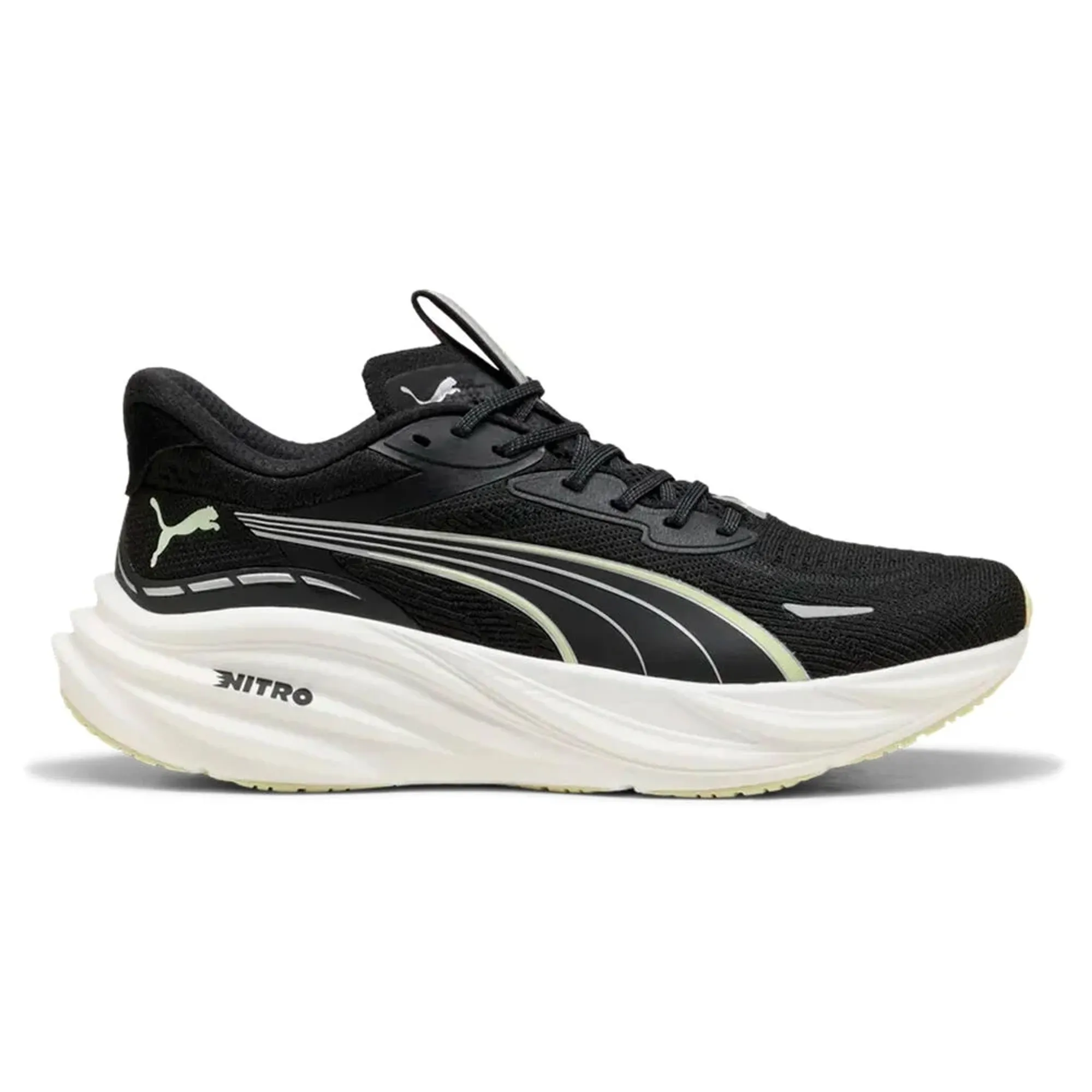 Puma Magnify Nitro 3 Neutral running shoe Men-black, green