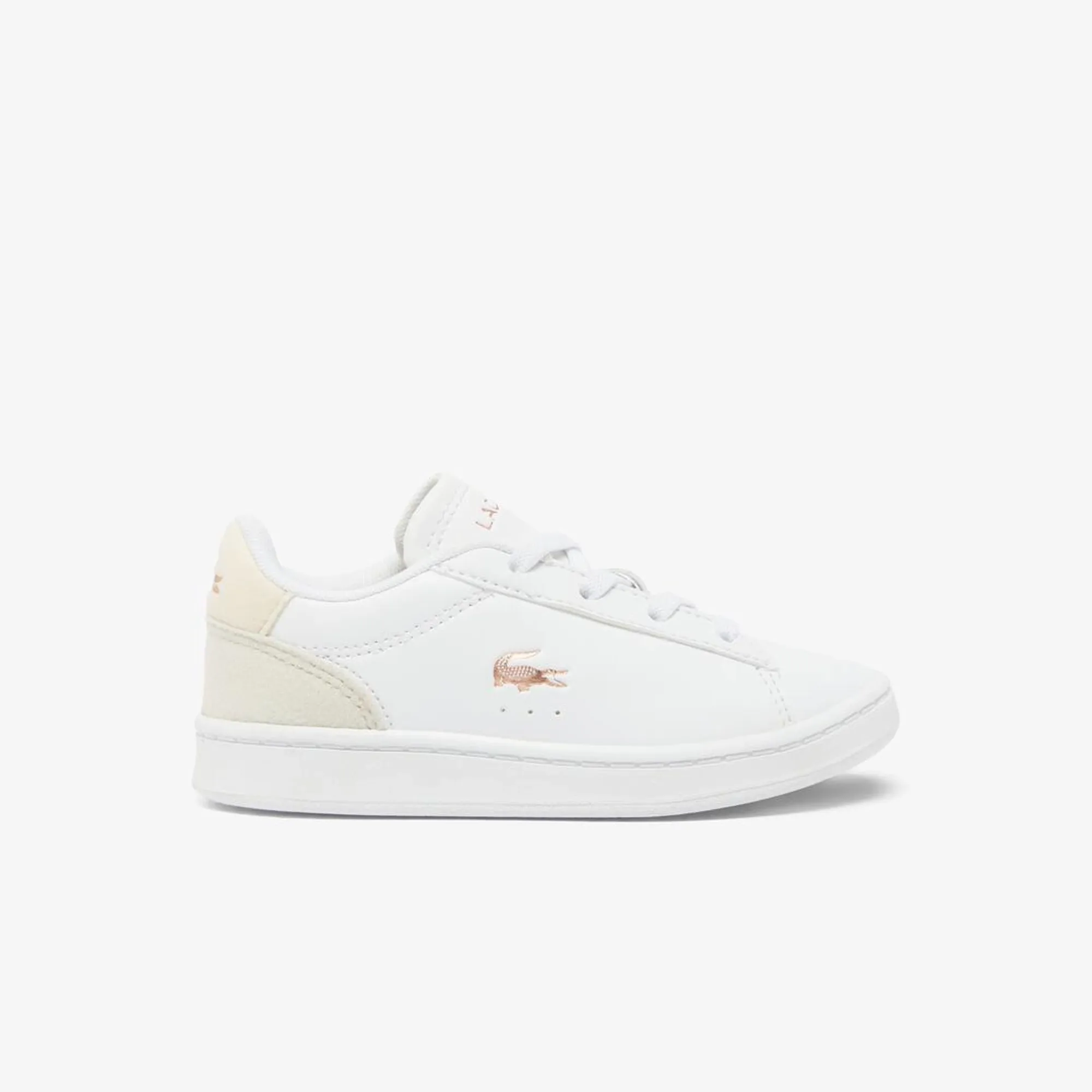 Lacoste Infant's Carnaby Set Sneakers - White & Light Pink