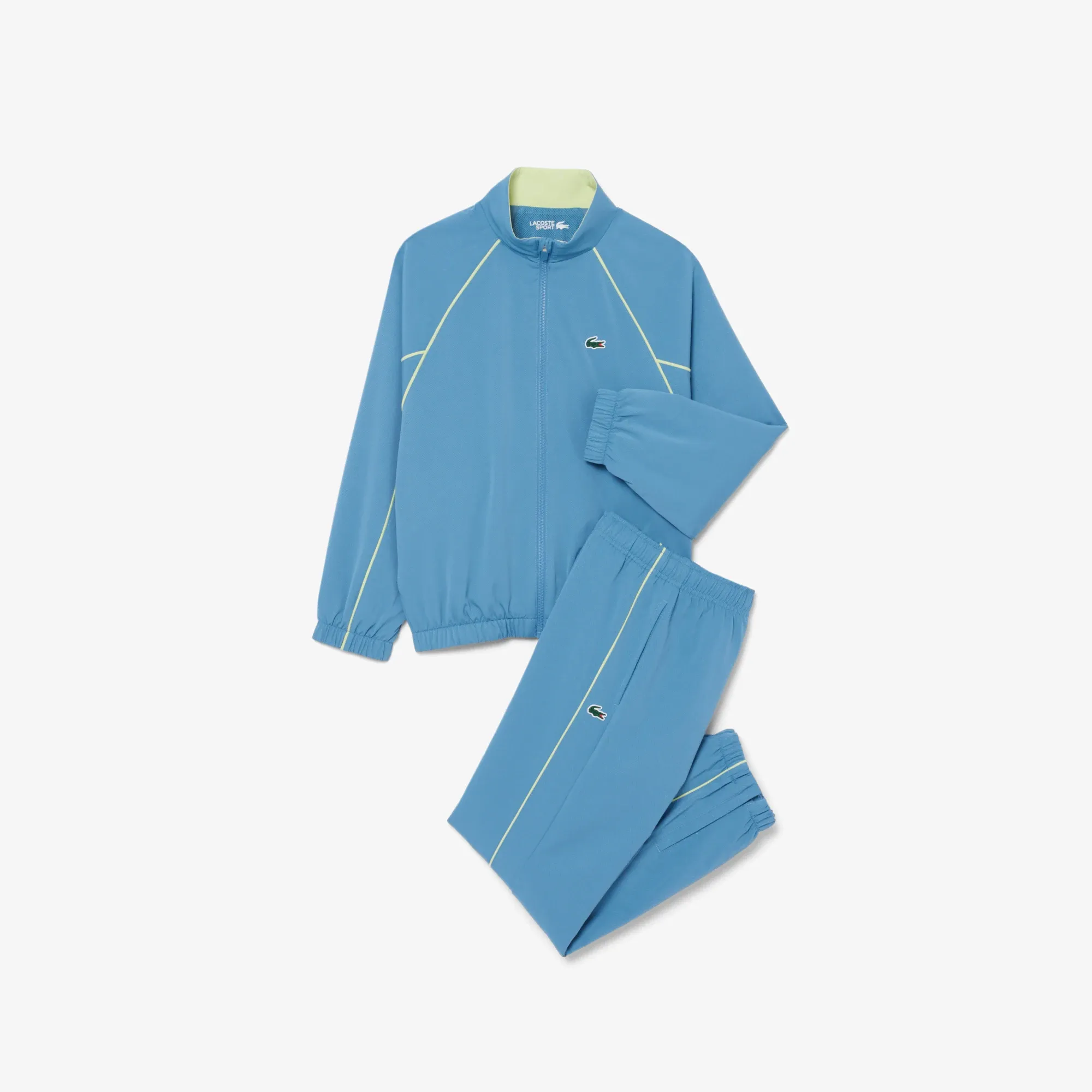 Lacoste Diamond Taffeta Tracksuit - Sky Blue