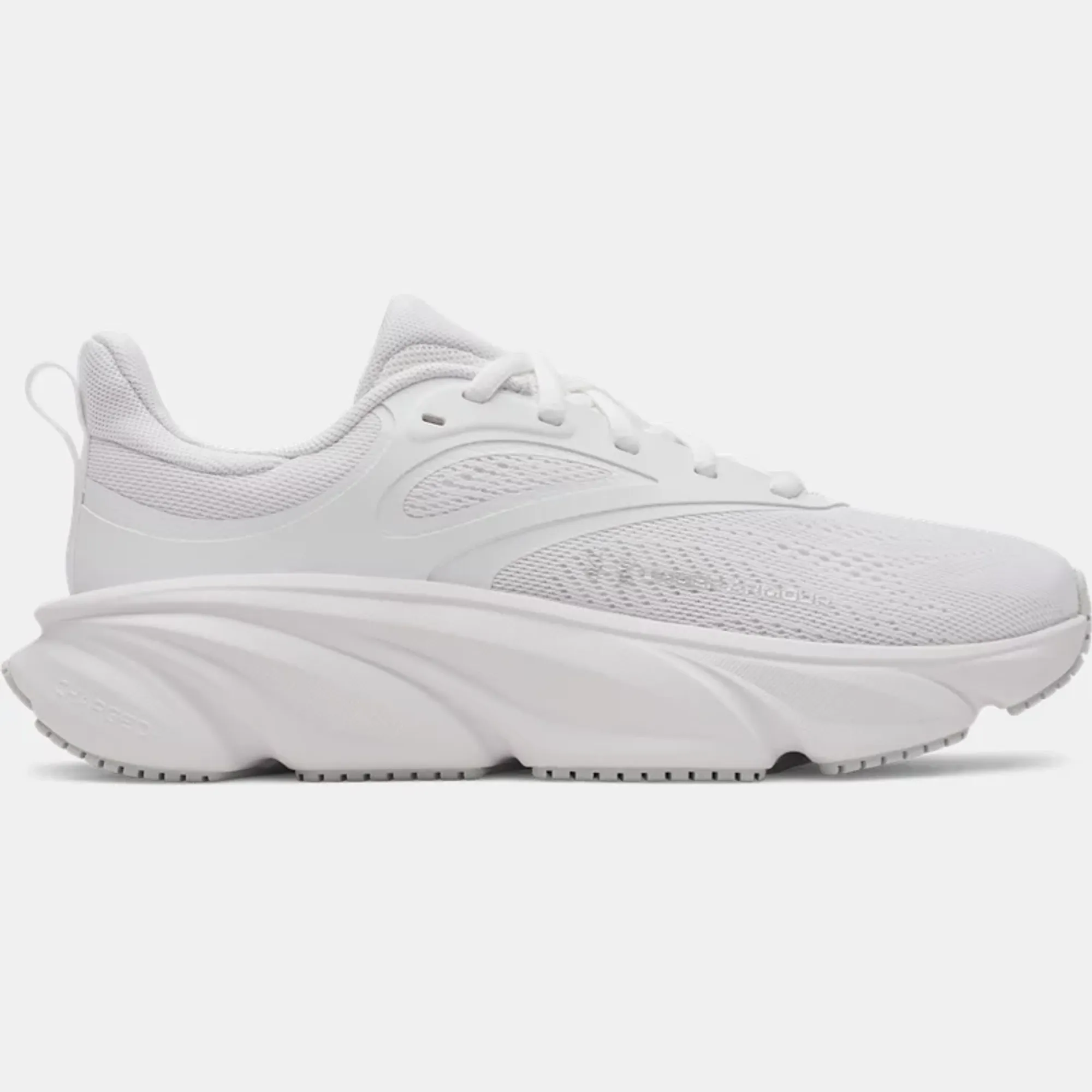 Under Armour  Rogue 6 Women's Running Shoes White / White / Metallic Silver 7.5