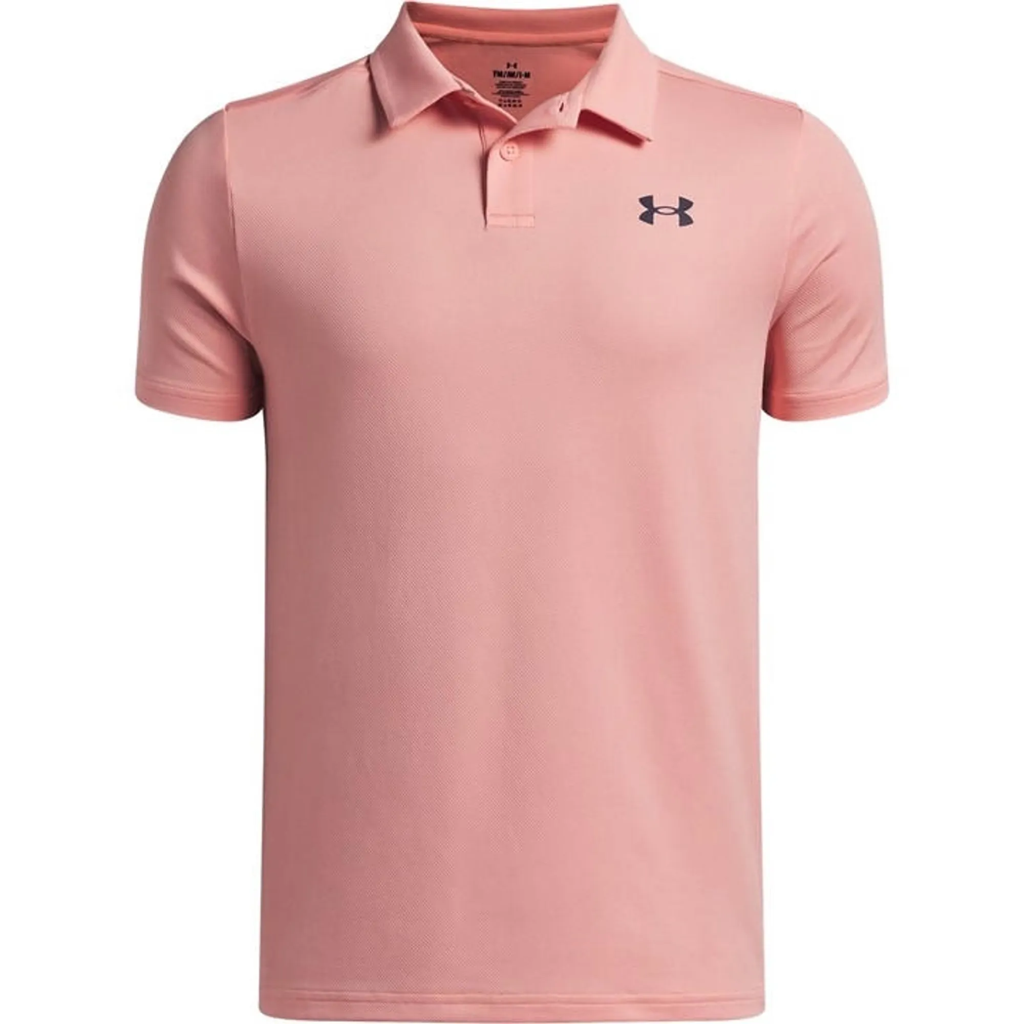 Under Armour  Matchplay Boys' Polo Posh Pink / Midnight Navy YLG (59 - 63 in)