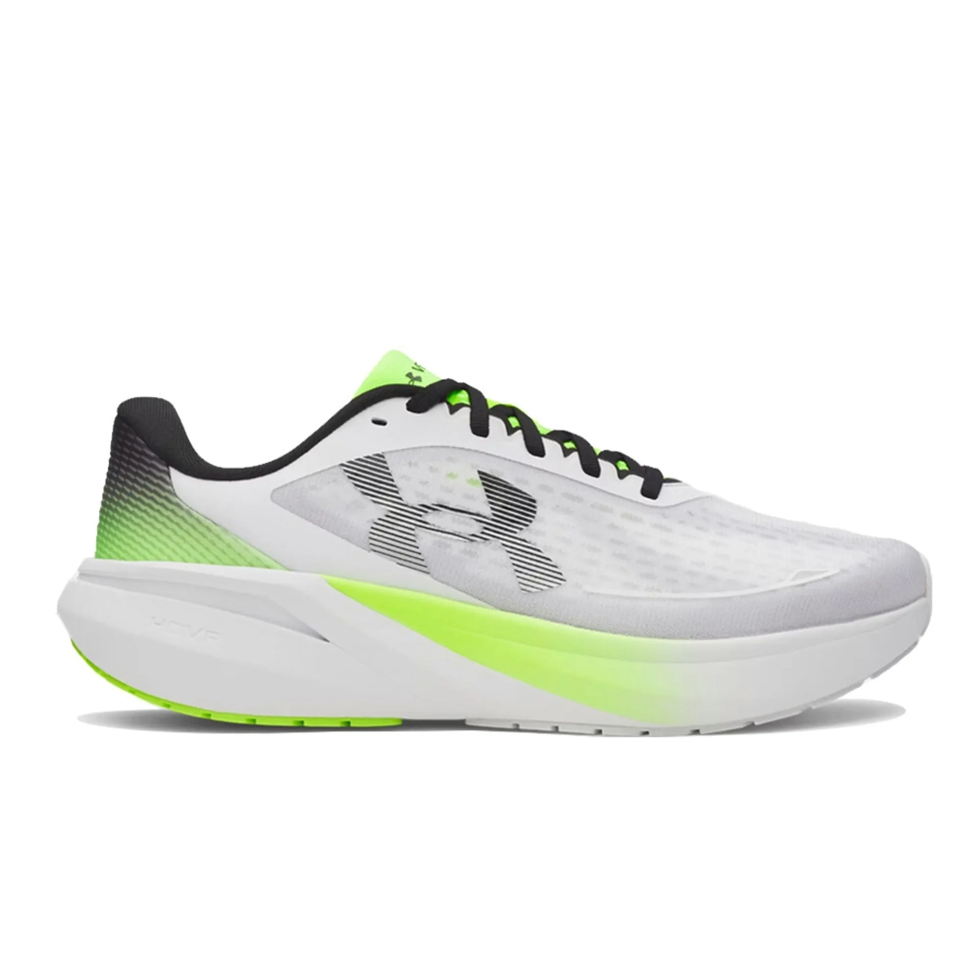 Under Armour  Velociti Pace Men's Running Shoes White / High Vis Yellow / Black 7.5