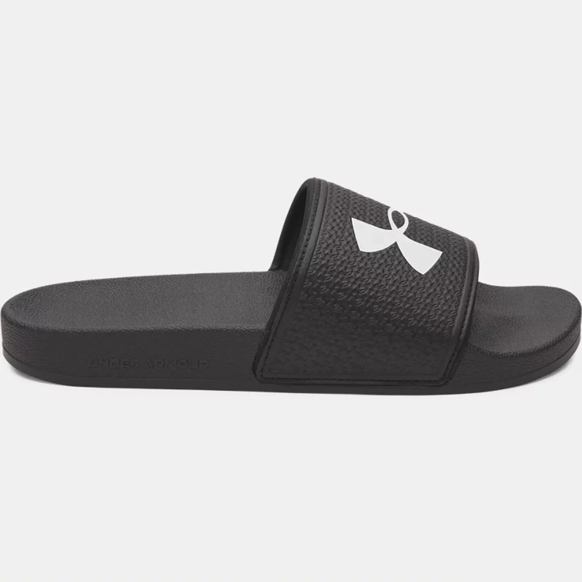 Under Armour  ARMR Women's Slides Black / Black / White 7.5