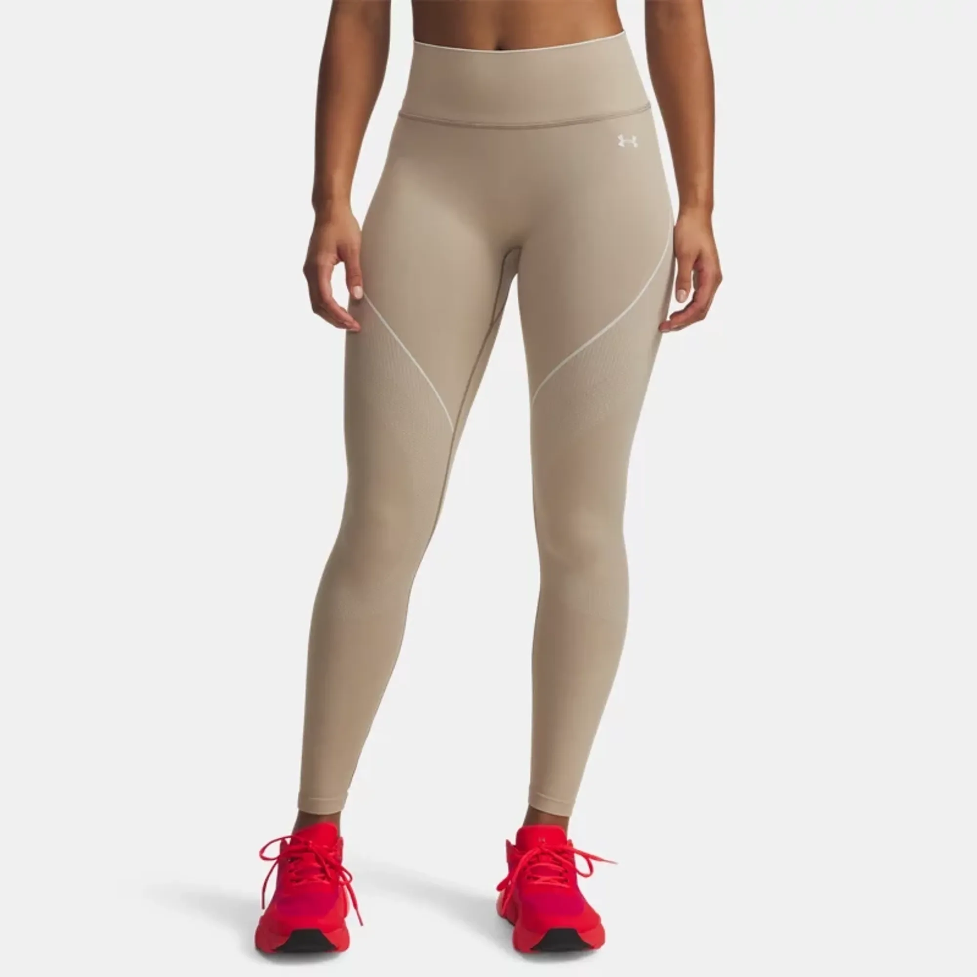 Under Armour  Vanish Seamless Women's Leggings City Khaki / Summit White / Summit White L