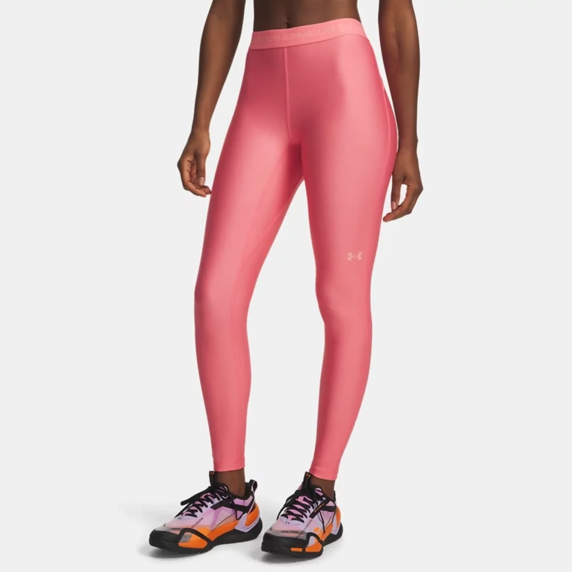 HeatGear® Women's Leggings Bittersweet Pink / Posh Pink L