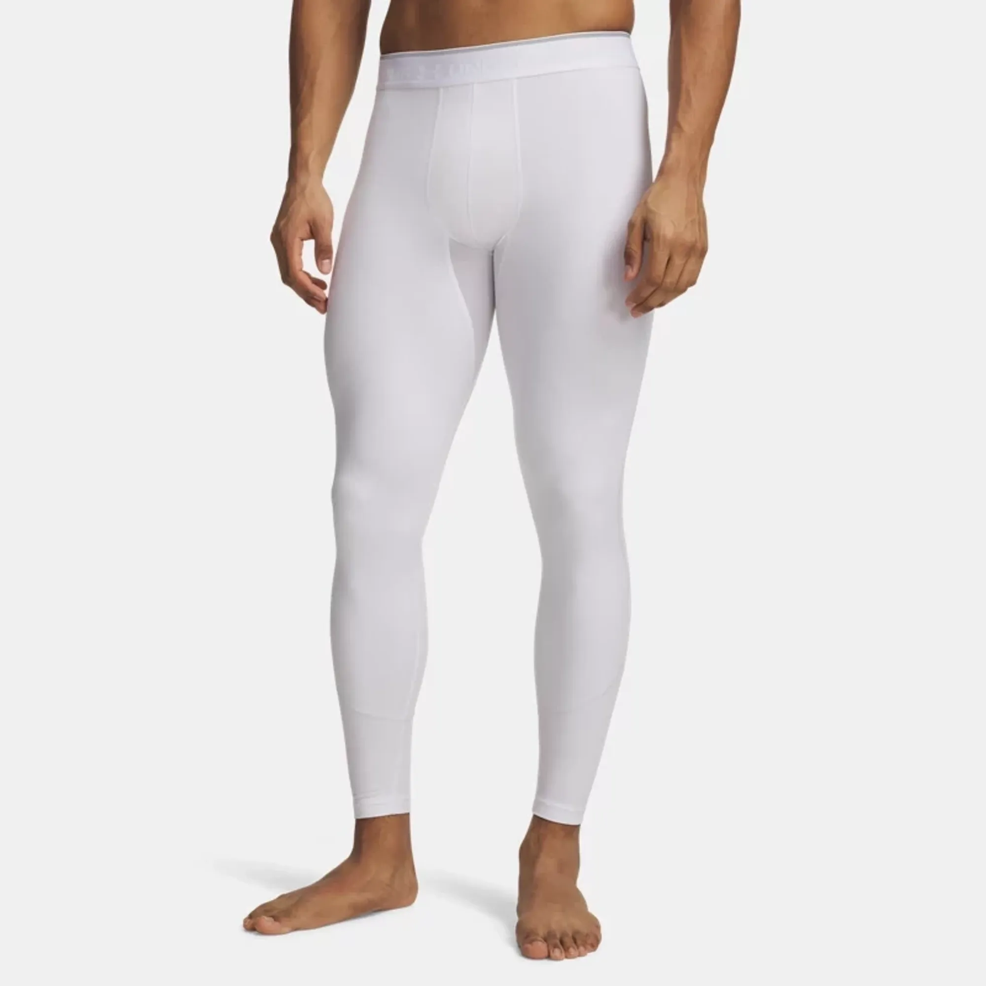 HeatGear® Elite Men's Leggings White / Halo Gray / Reflective L