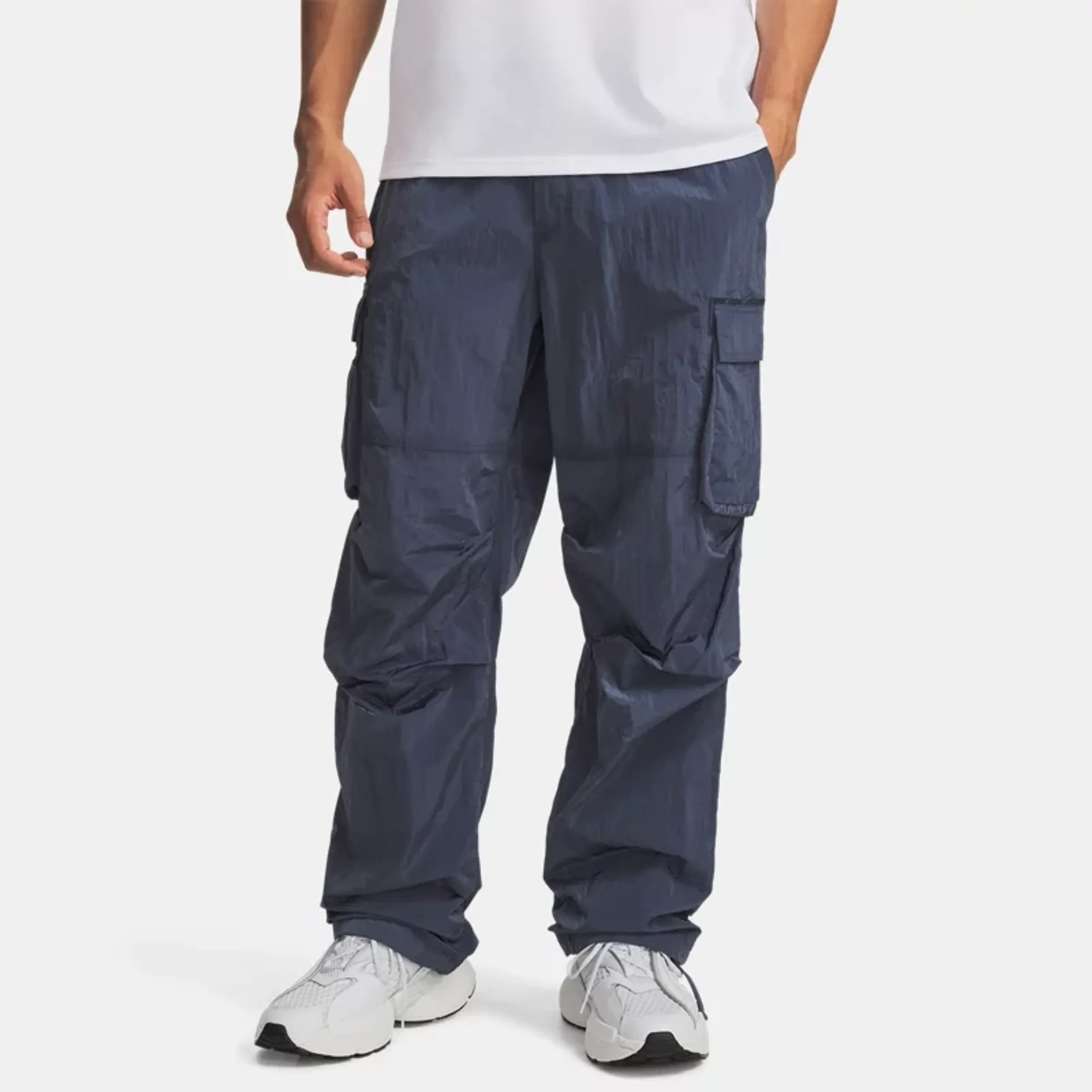 Under Armour  Sport Utility Woven Men's Pants Downpour Gray / White L