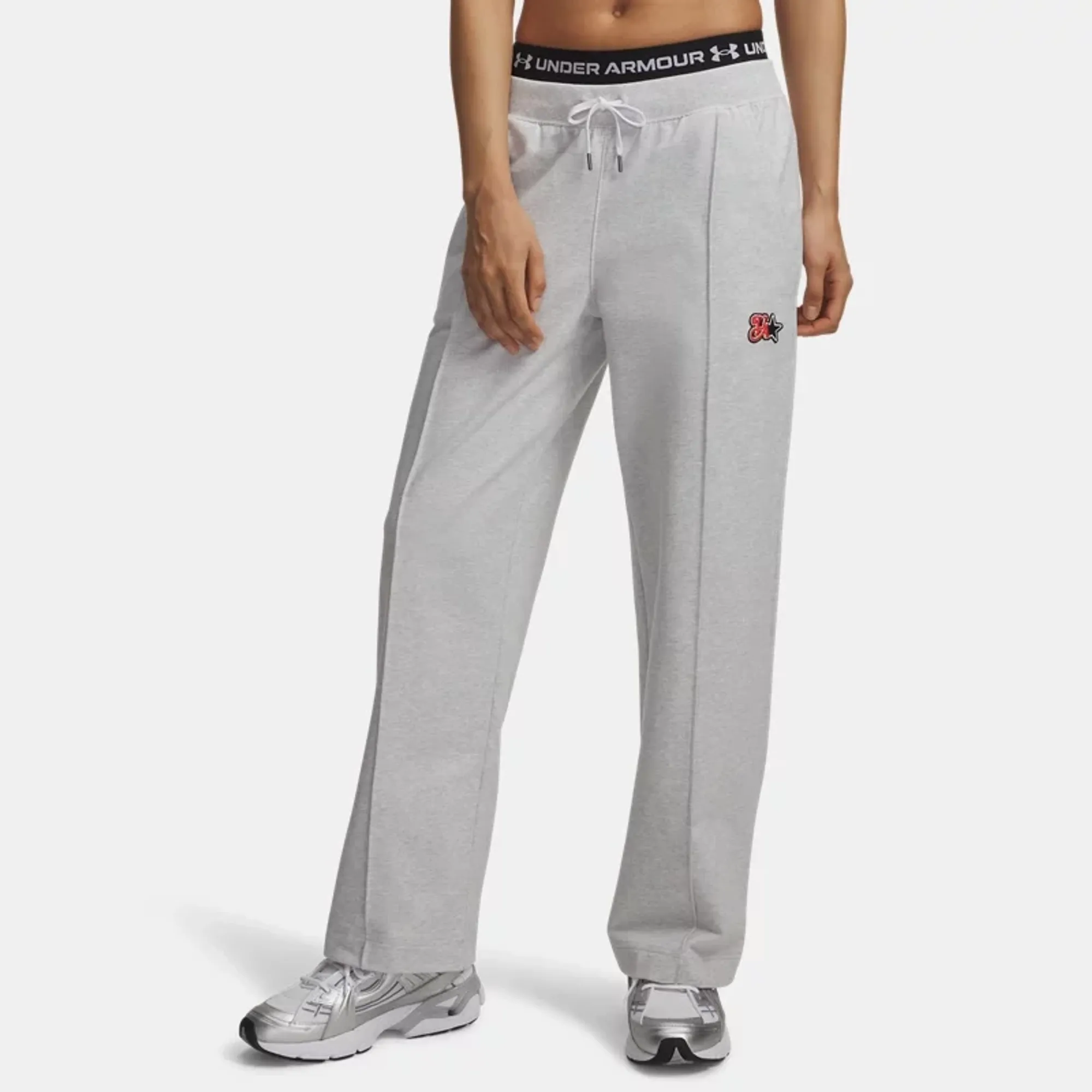 Under Armour  Sport Terry Trend Women's Pants Halo Gray Light Heather / Black L