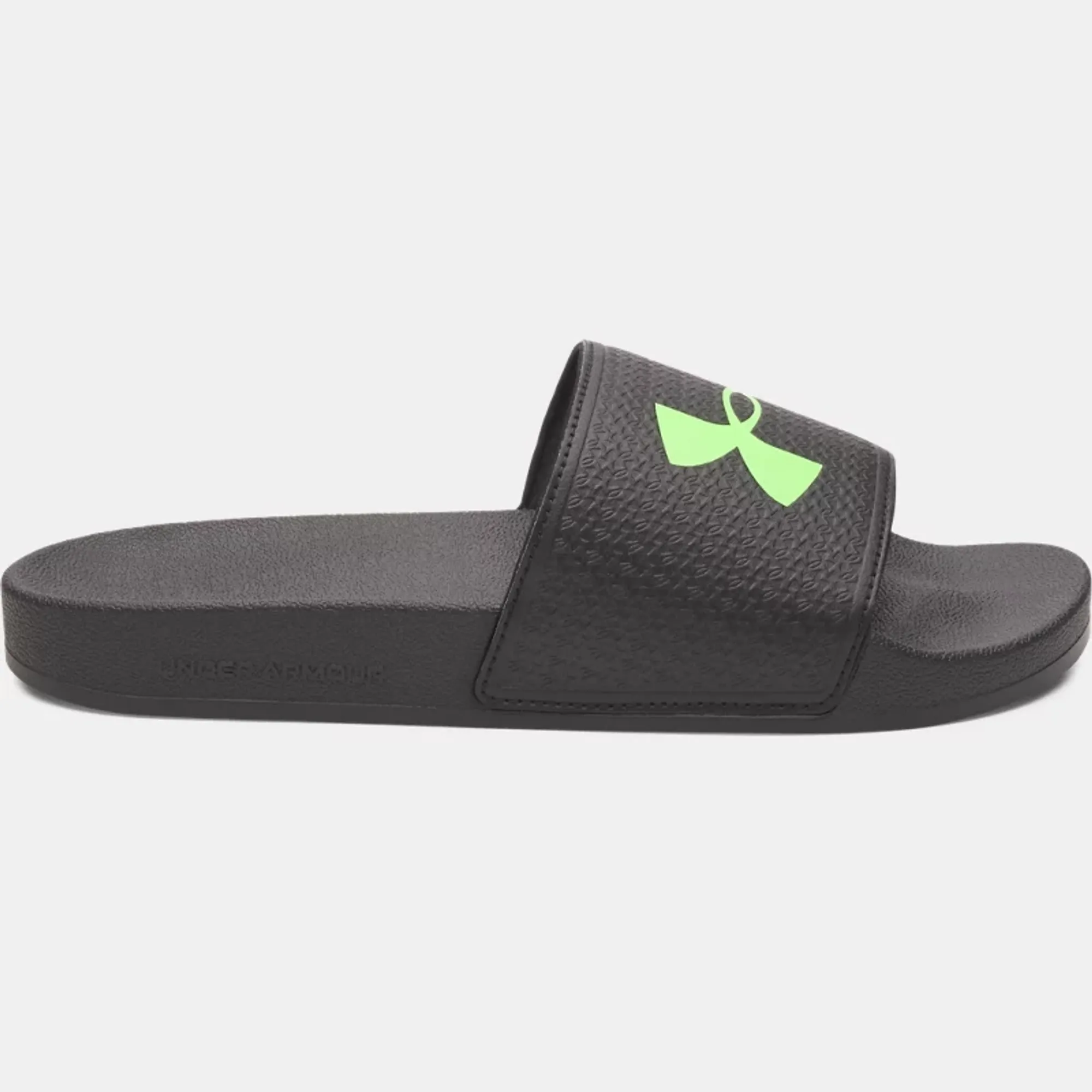 Under Armour  ARMR Men's Slides Black / Black / Hyper Green 9