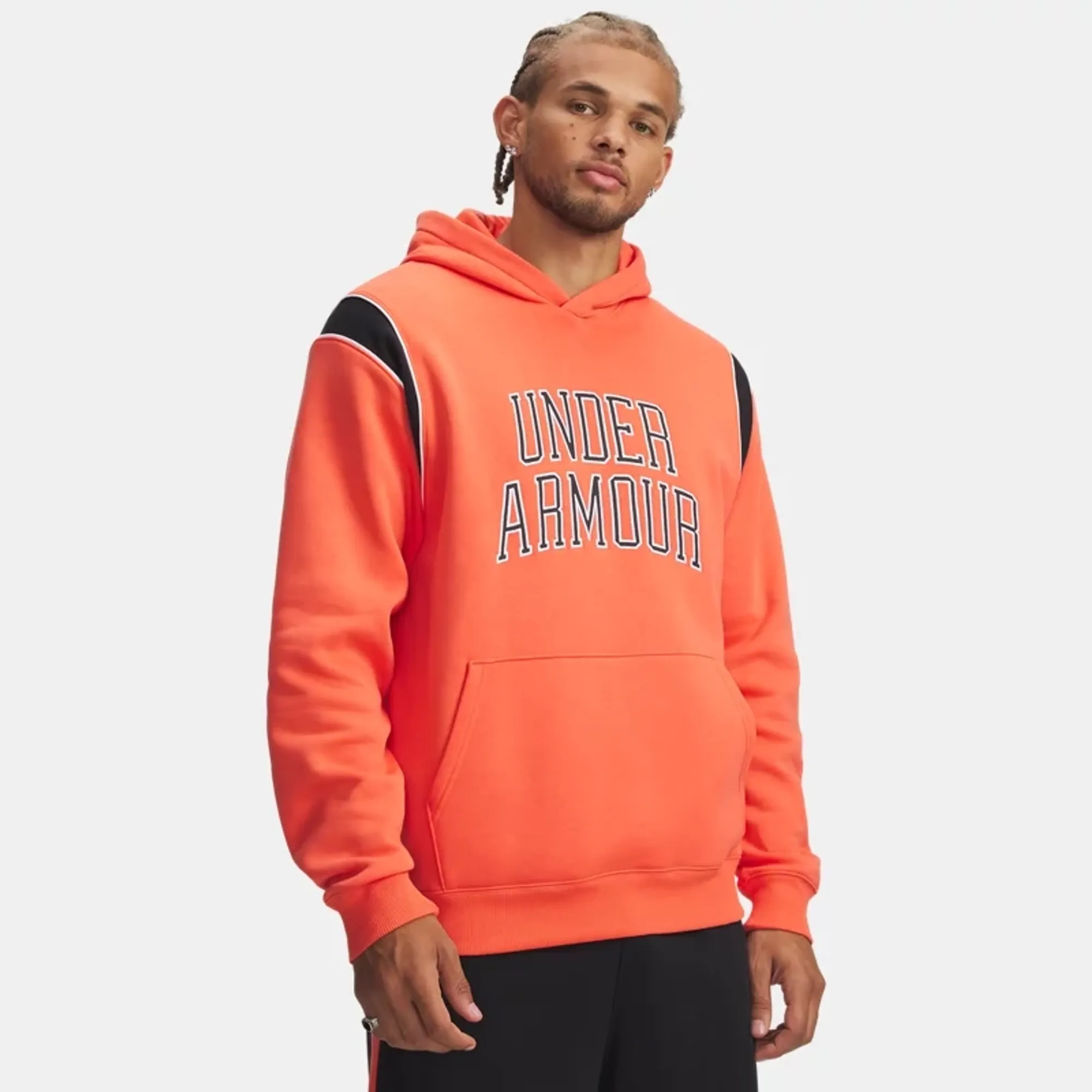 Under Armour  Rival Fleece Men's Hoodie Venom Red / Black L