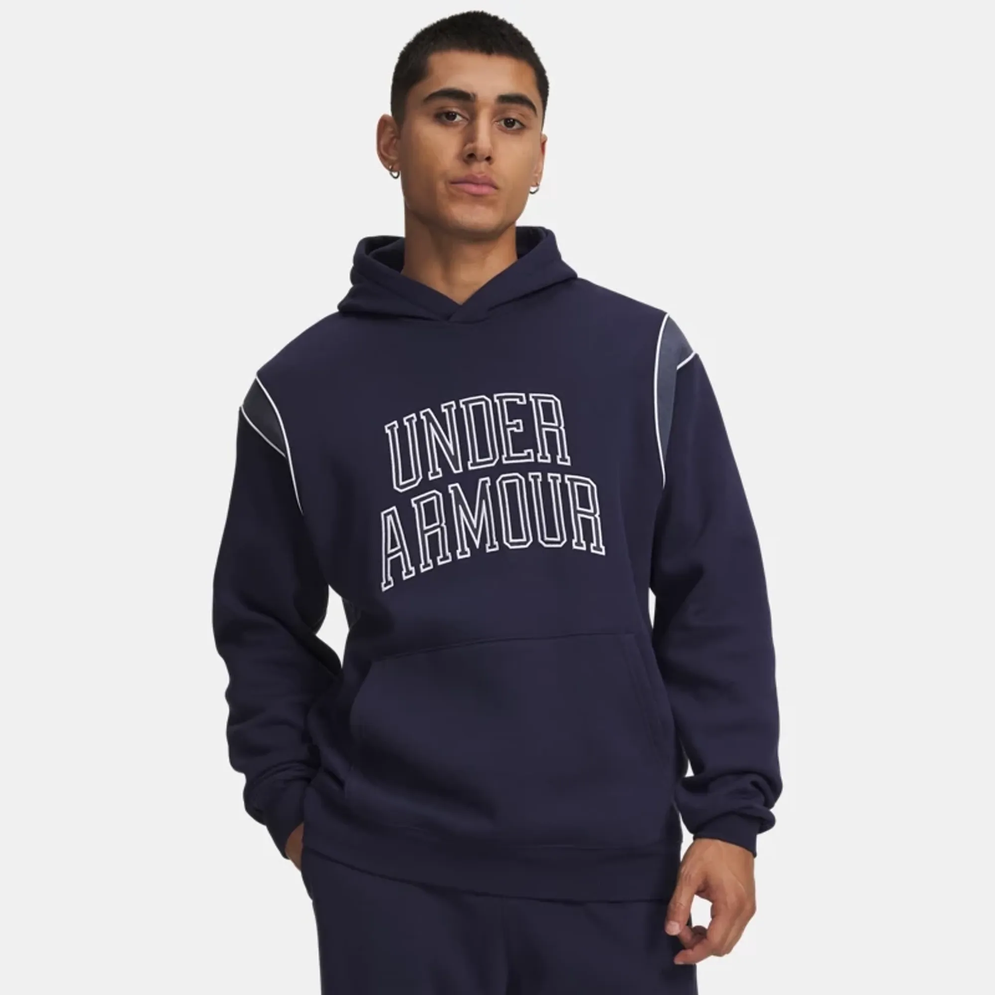 Under Armour  Rival Fleece Men's Hoodie Midnight Navy / Black L