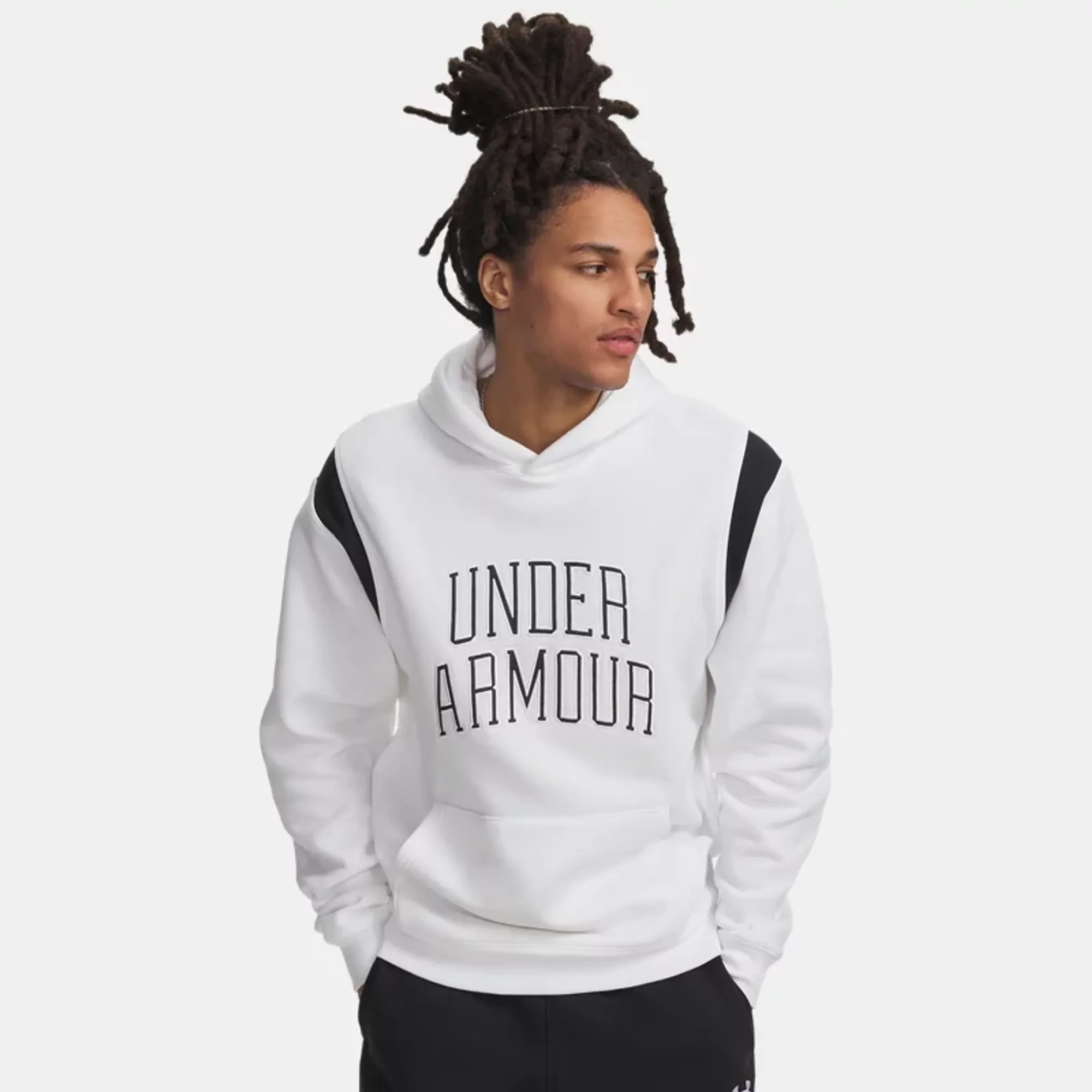 Under Armour  Rival Fleece Men's Hoodie White / Black L
