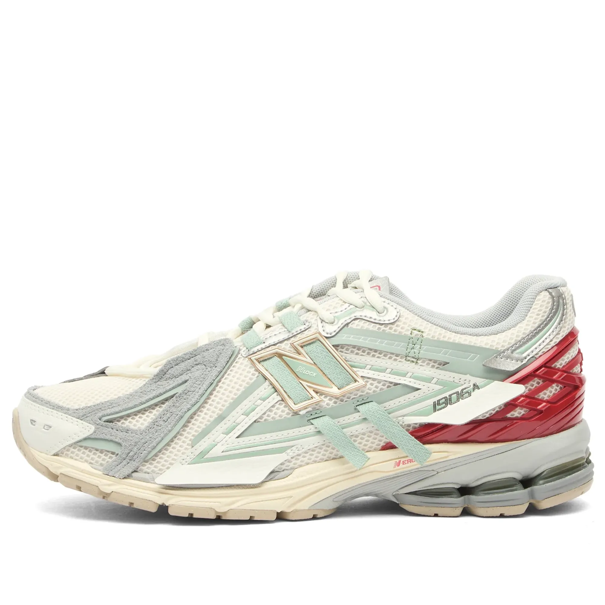 New Balance Unisex U1906A in White/Grey Synthetic