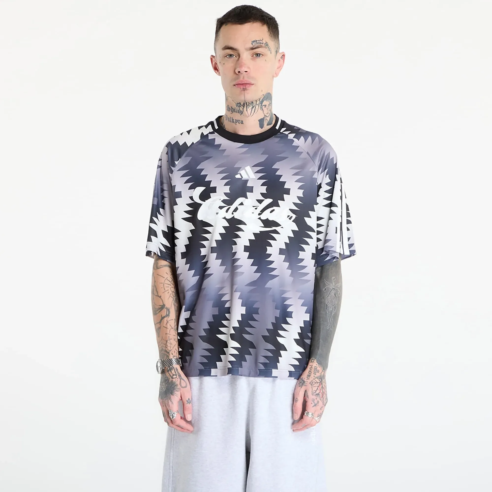 T-Shirt Adidas M Tiro Cg Aw T Grey Four/ Black/ Owhite/ Carbon S