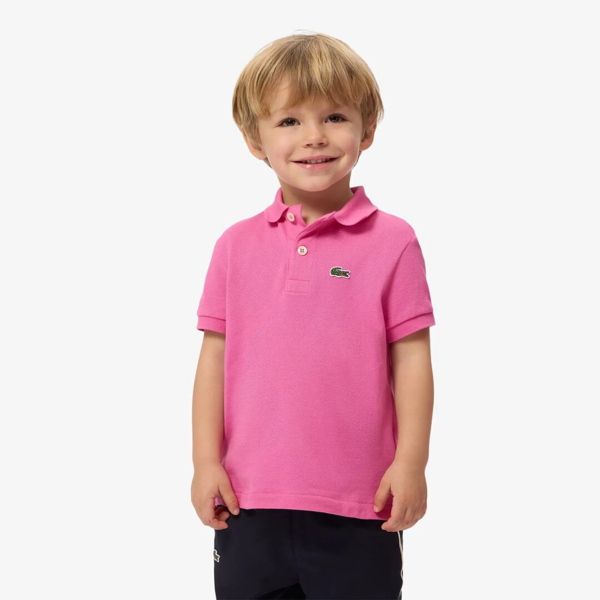 Lacoste Petit Piqué Polo Shirt - Rose